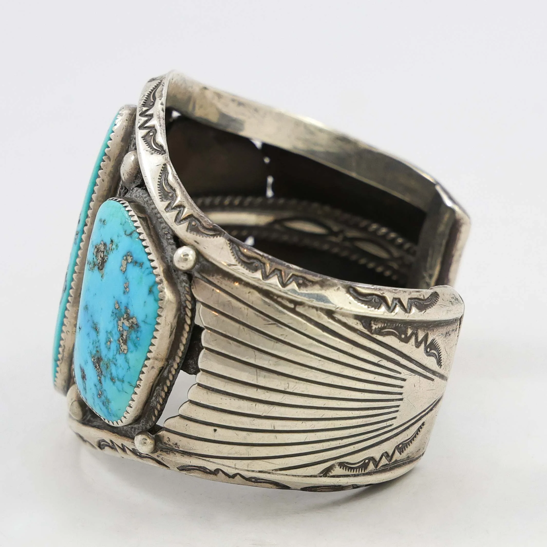 Morenci Turquoise Cuff - Image 4