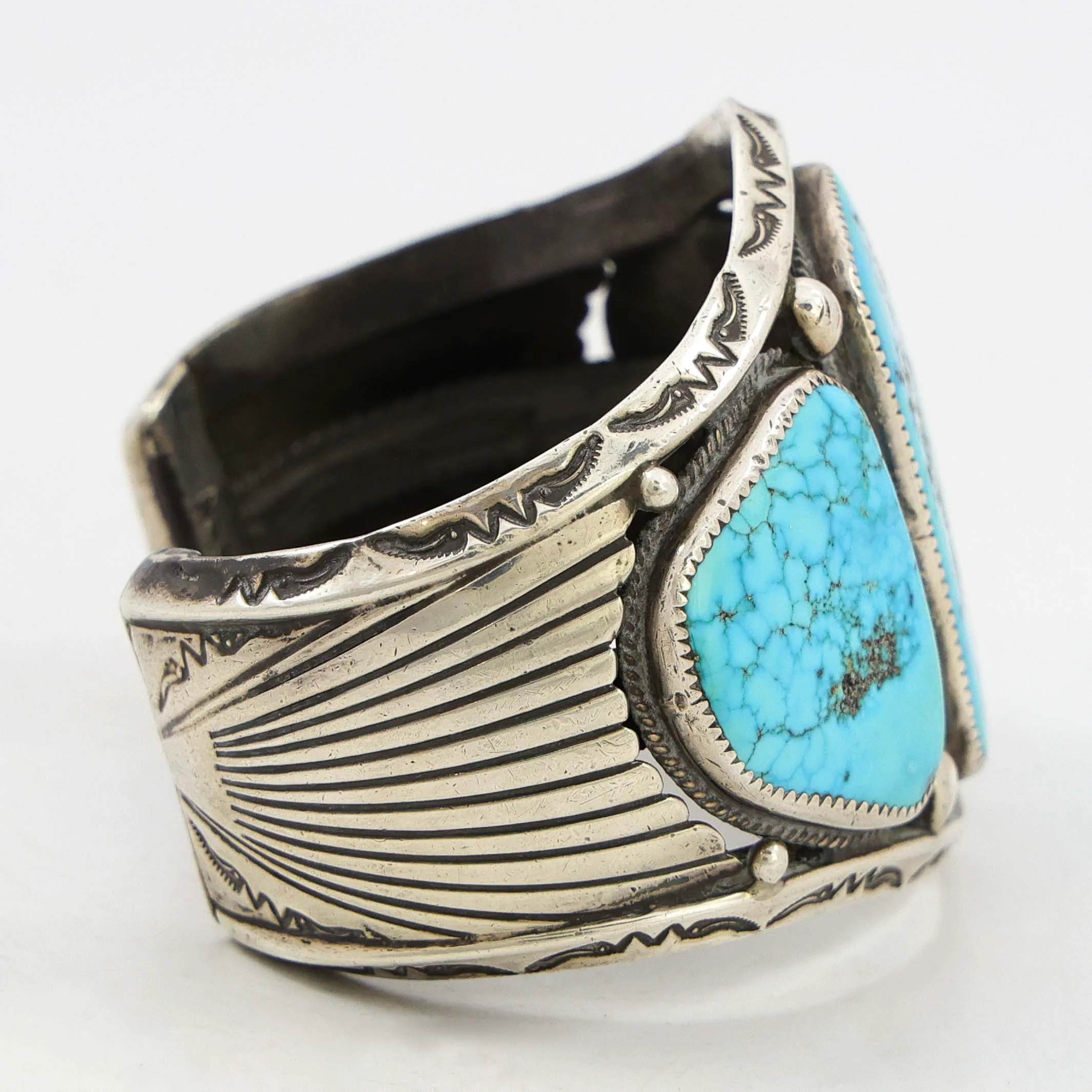 Morenci Turquoise Cuff - Image 5