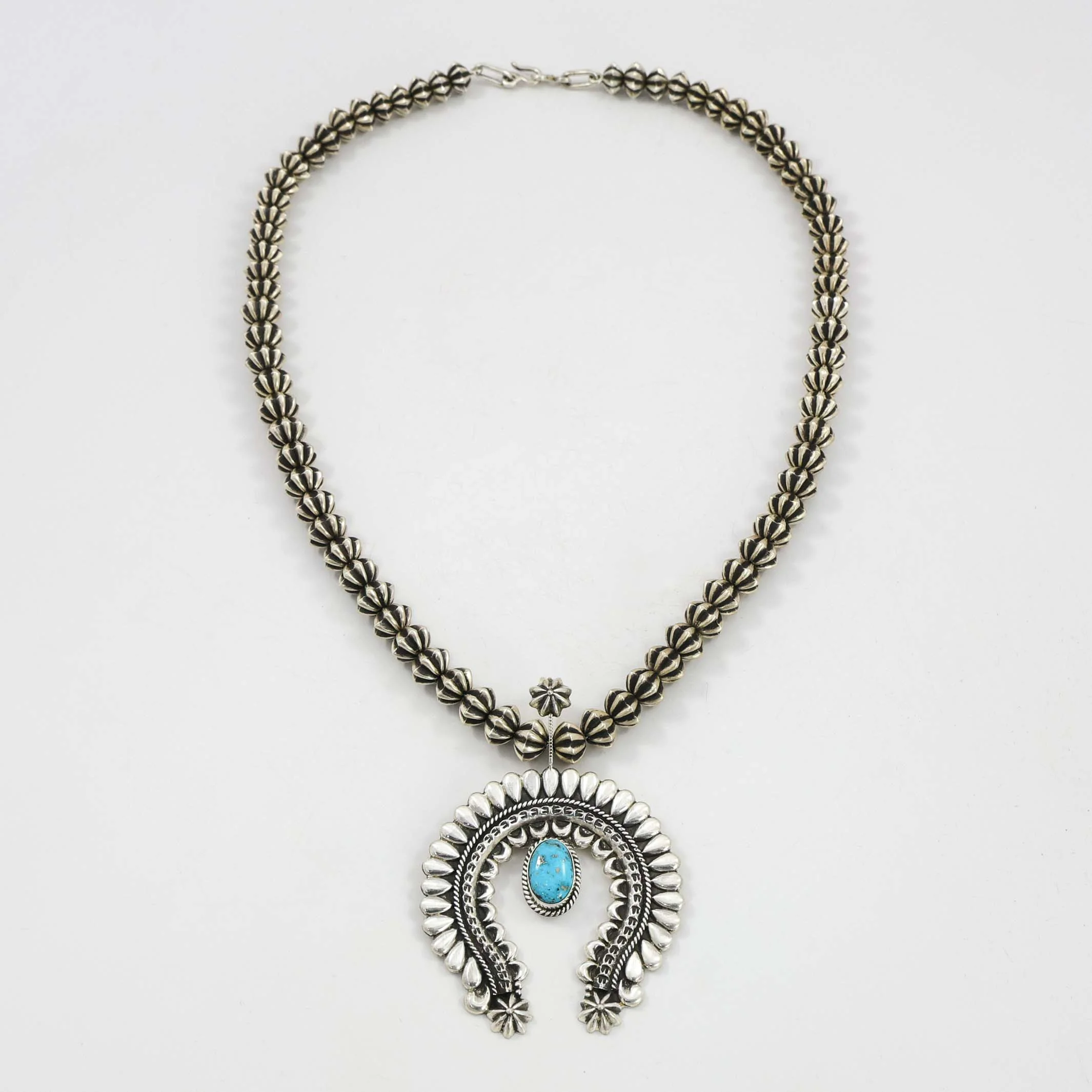 Morenci Turquoise Naja Necklace