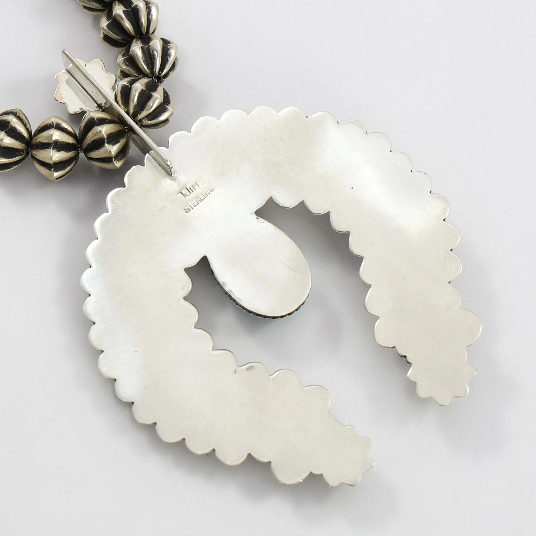 Morenci Turquoise Naja Necklace - Image 6