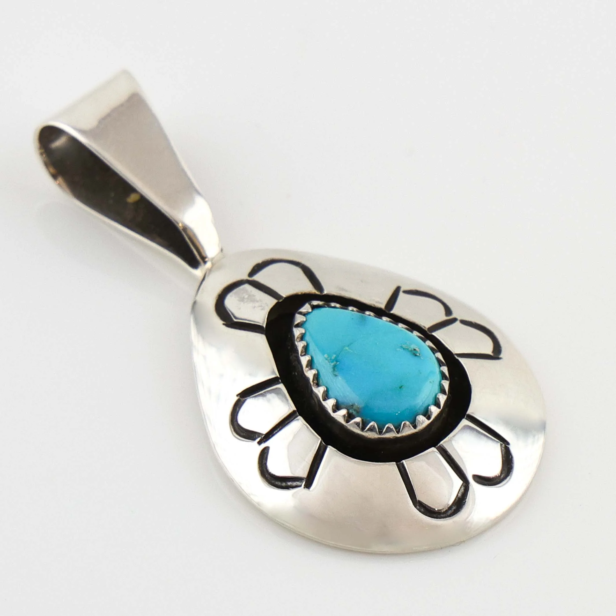 Morenci Turquoise Pendant - Image 2