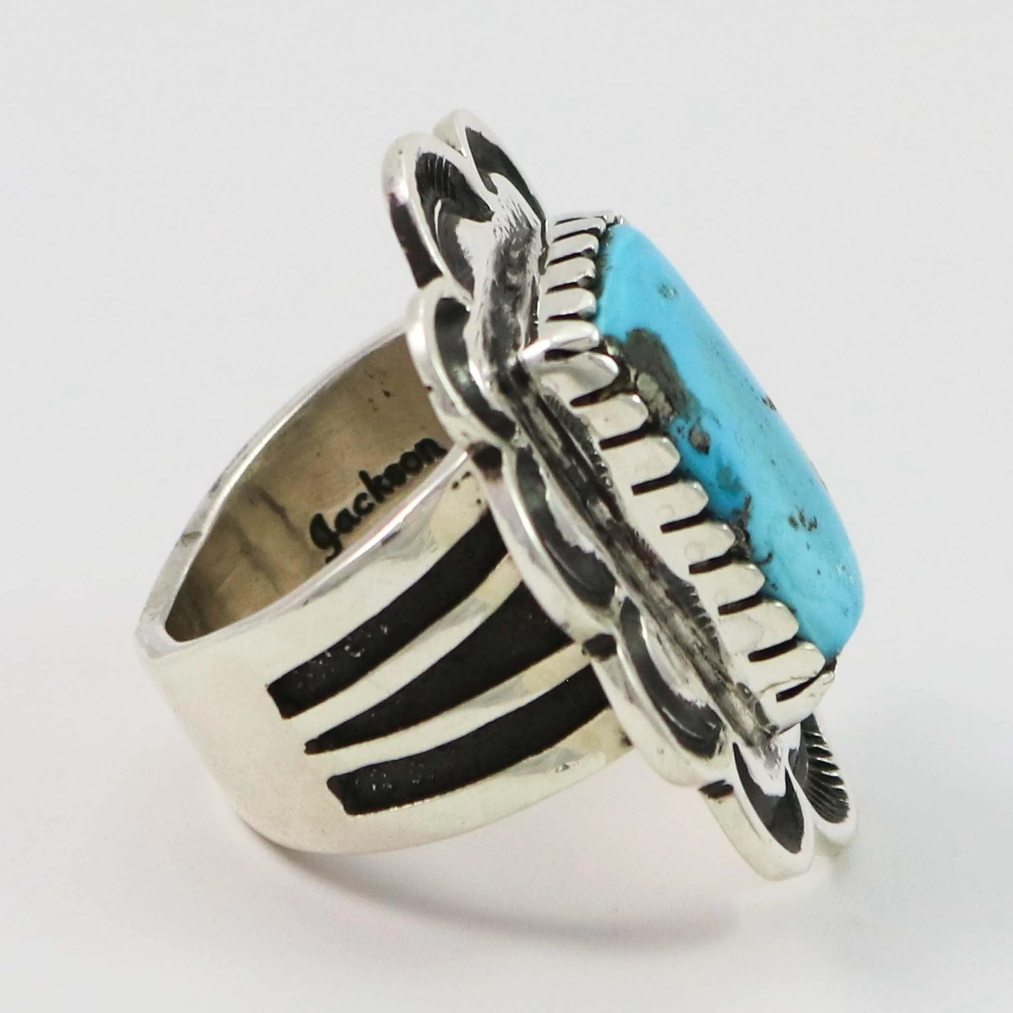 Morenci Turquoise Ring - Image 3