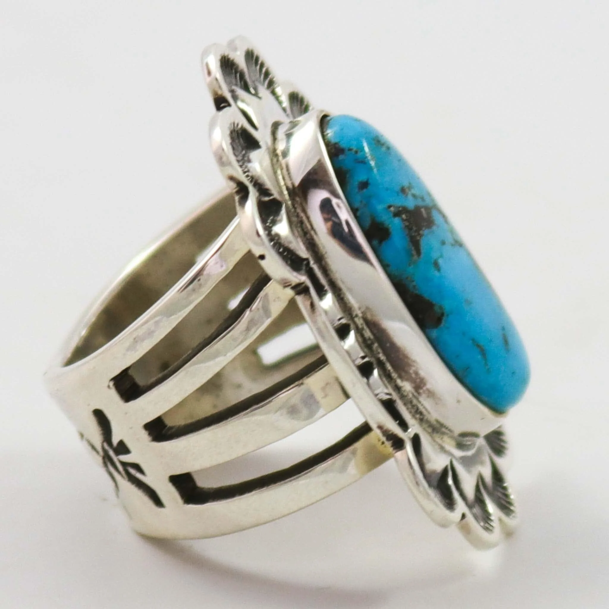 Morenci Turquoise Ring - Image 3