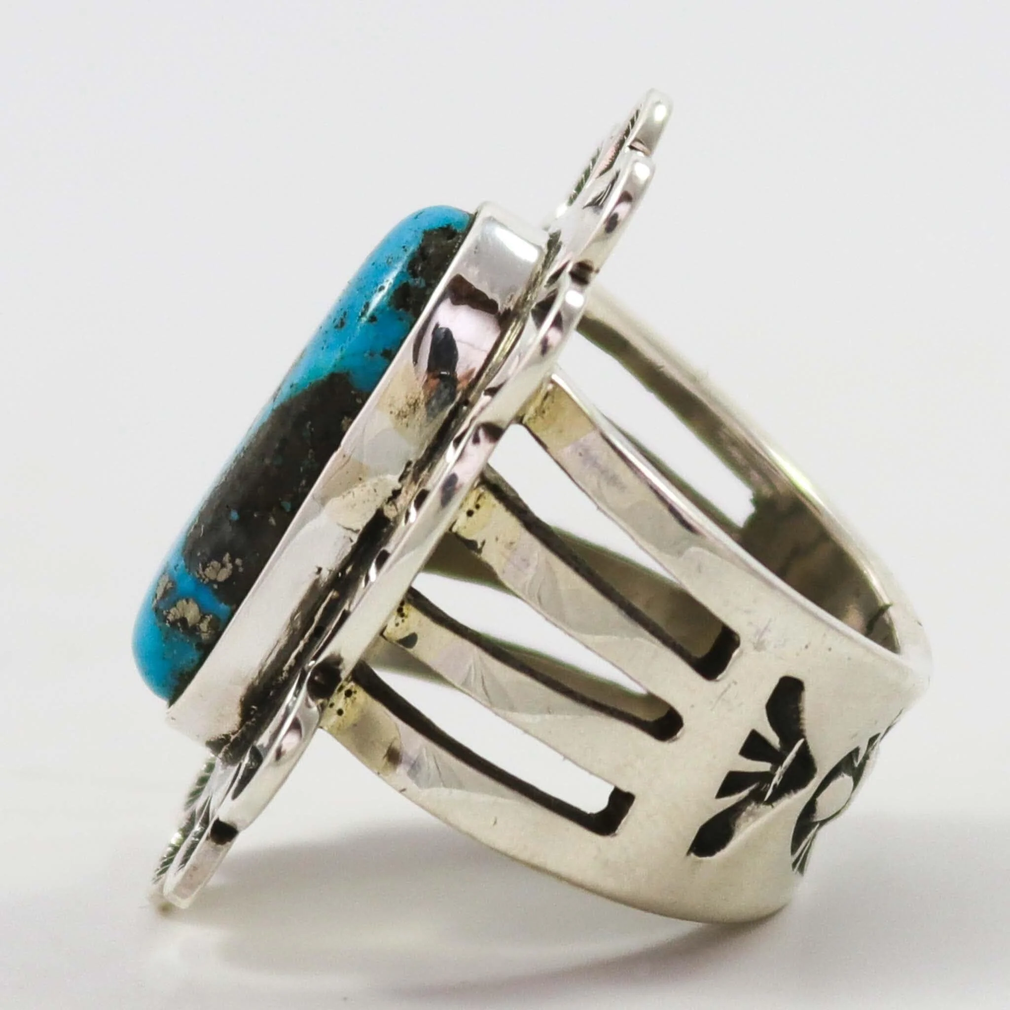 Morenci Turquoise Ring - Image 4