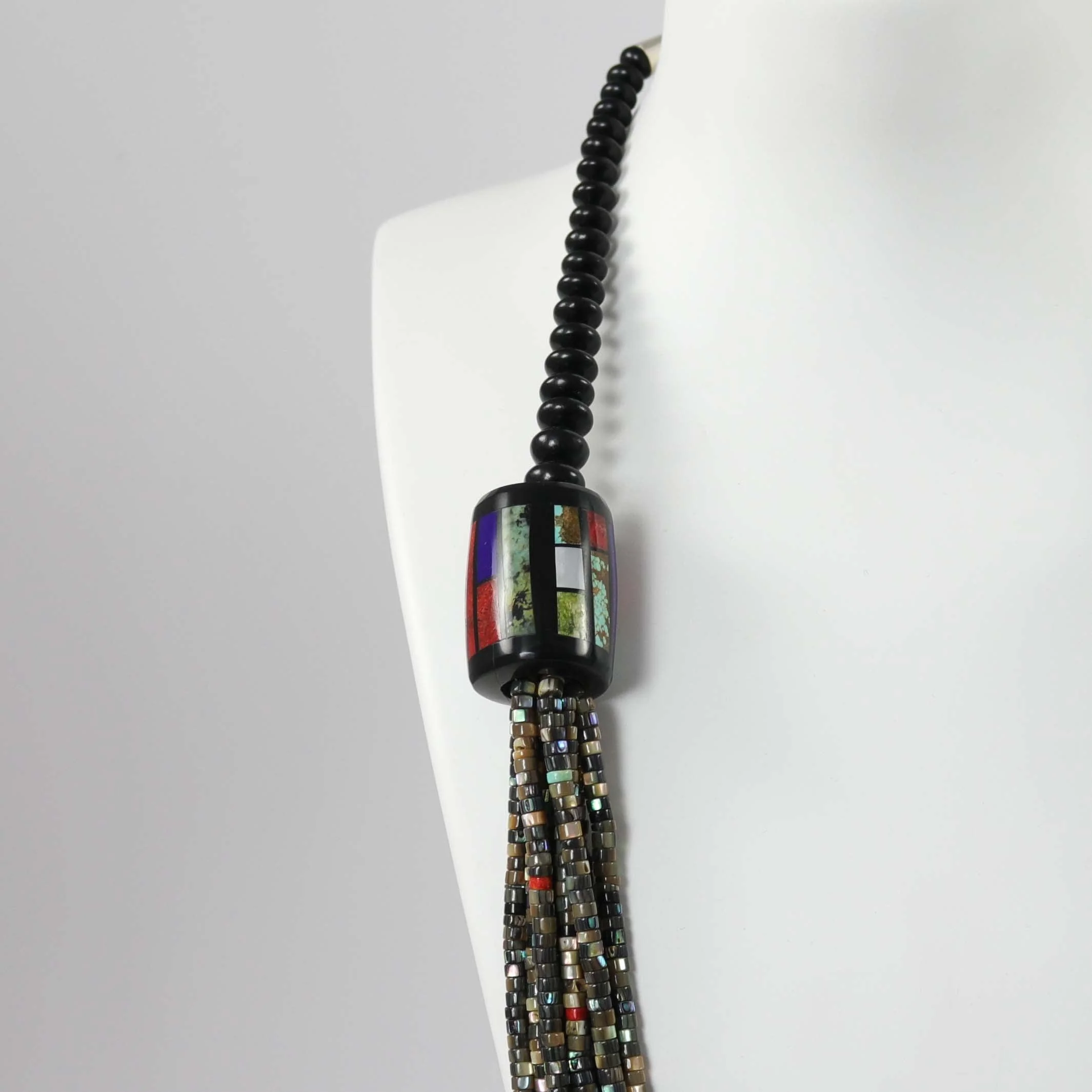 Multi-Stone Bead Necklace - Image 3