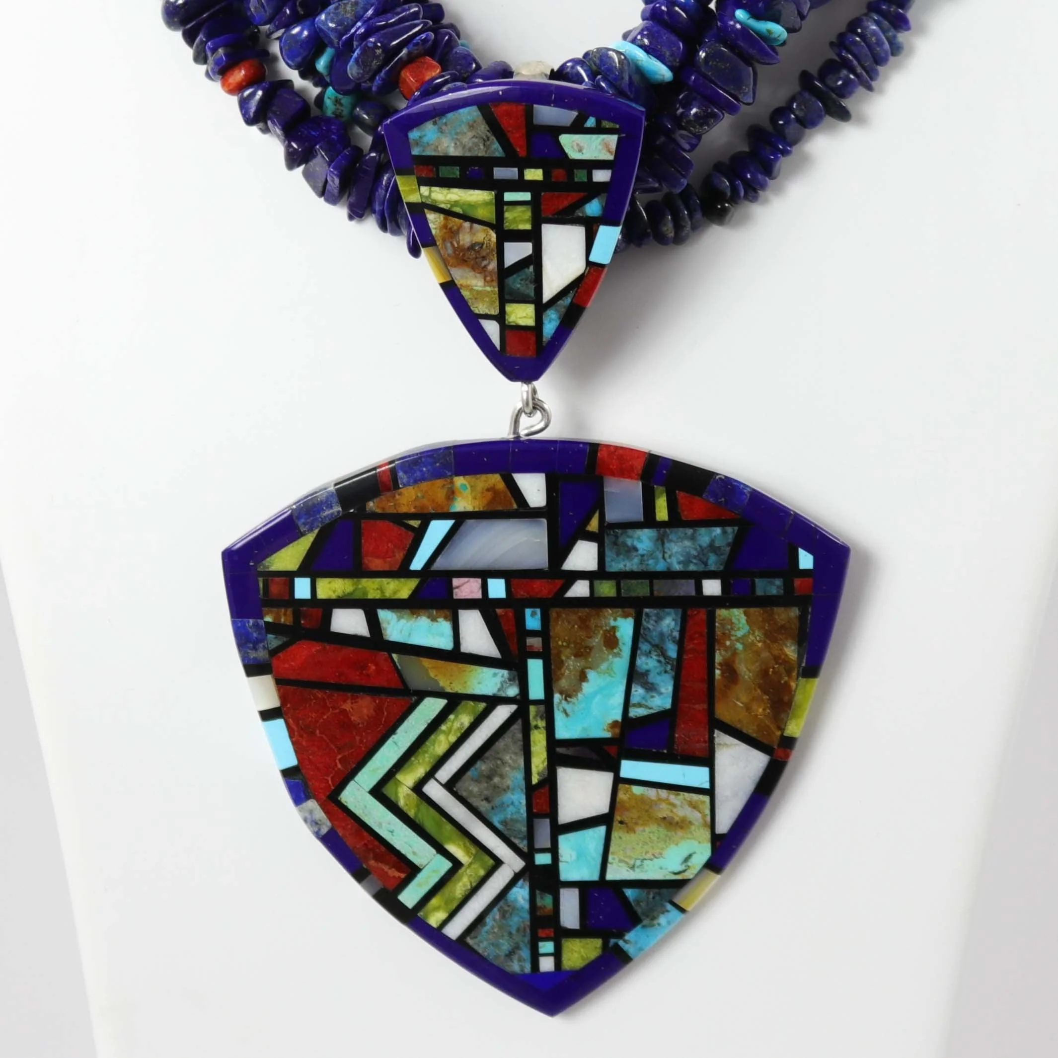 Multi-Stone Bead Necklace - Image 2