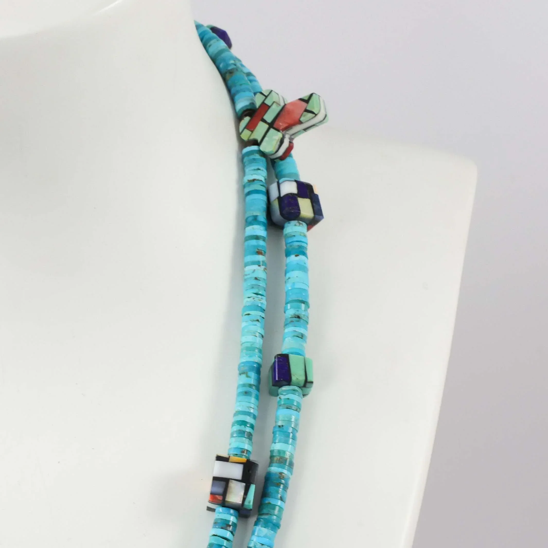 Multi-Stone Bead Necklace - Image 4