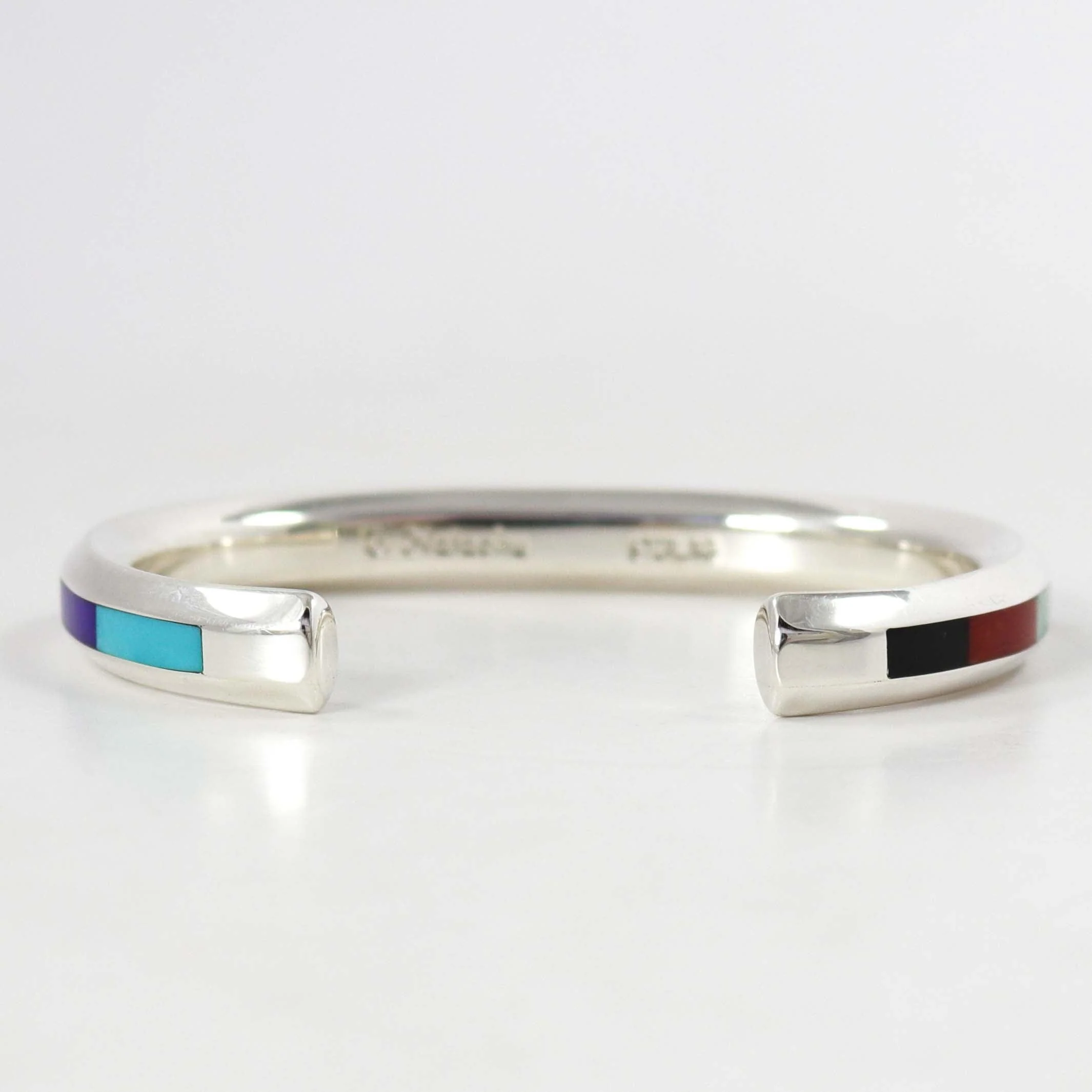 Multi-Stone Inlay Cuff - Image 4