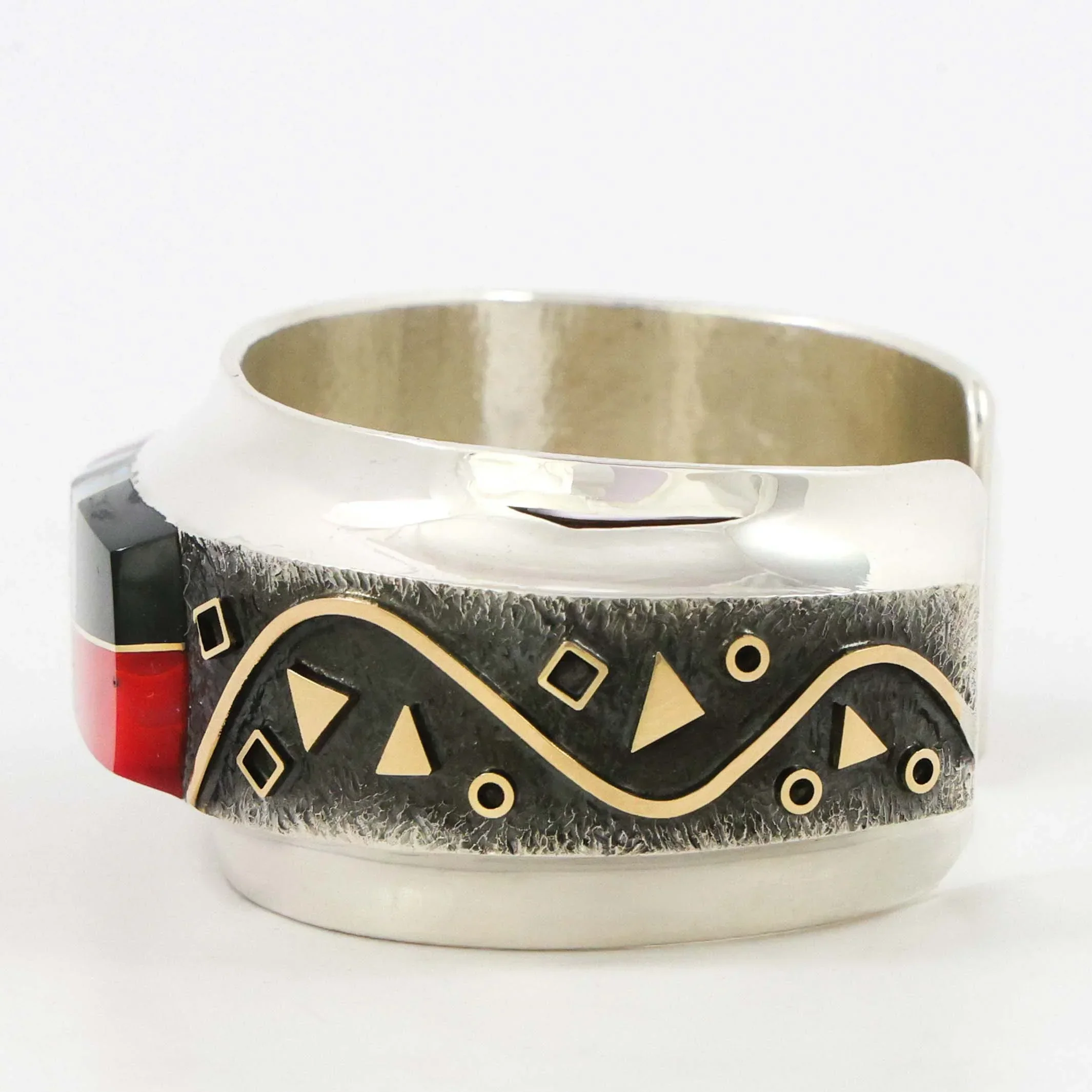 Multi-Stone Inlay Cuff - Image 4