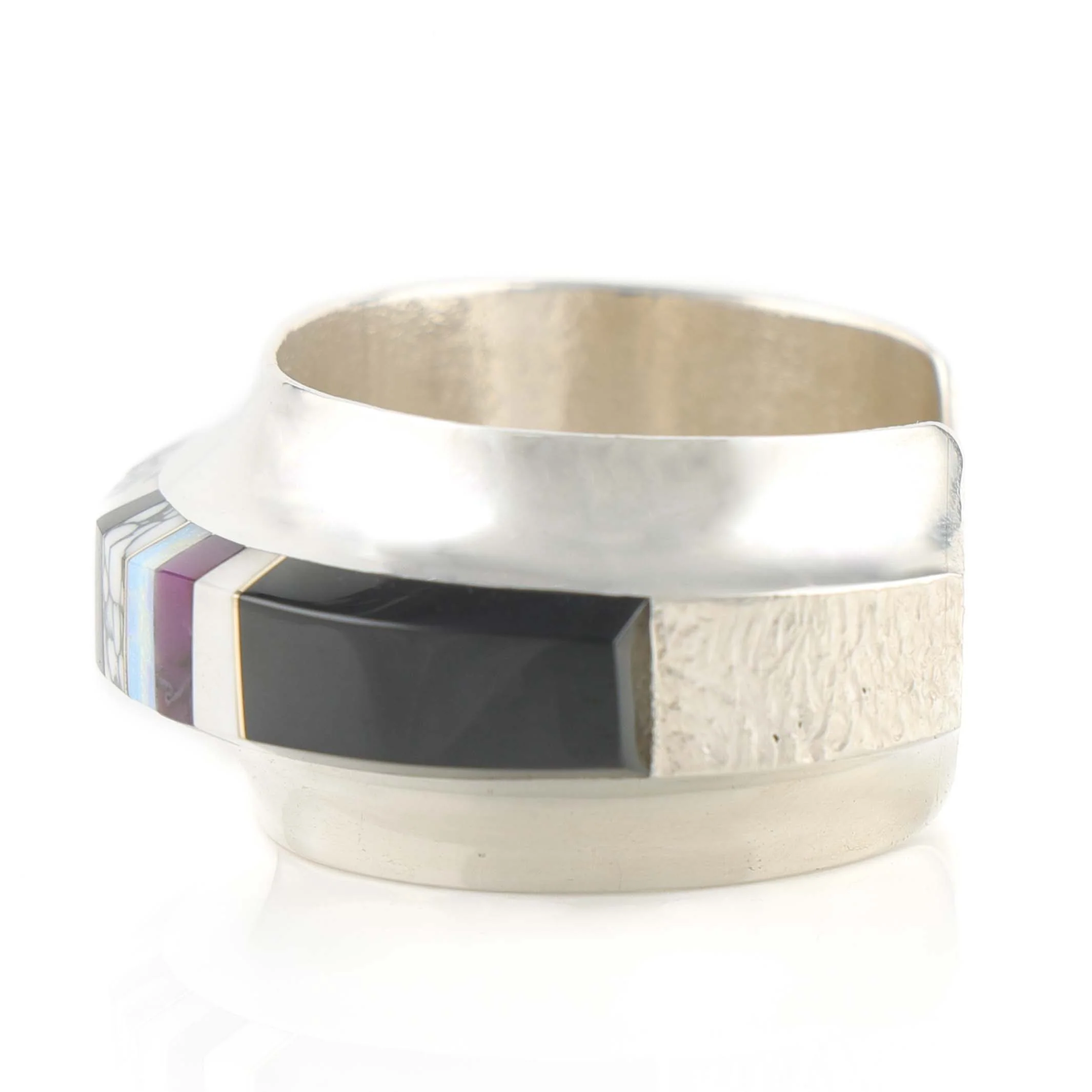 Multi-Stone Inlay Cuff - Image 4