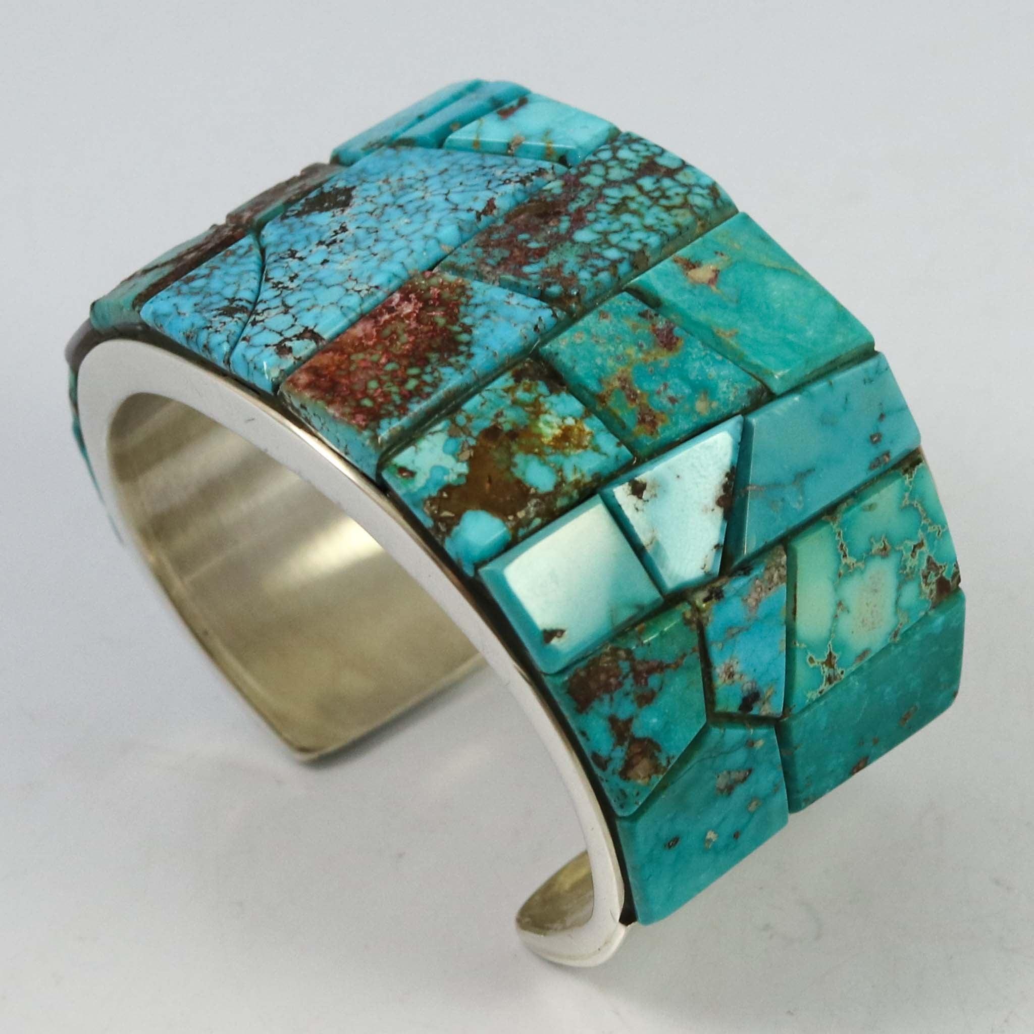 Multi-Stone Inlay Cuff - Image 3