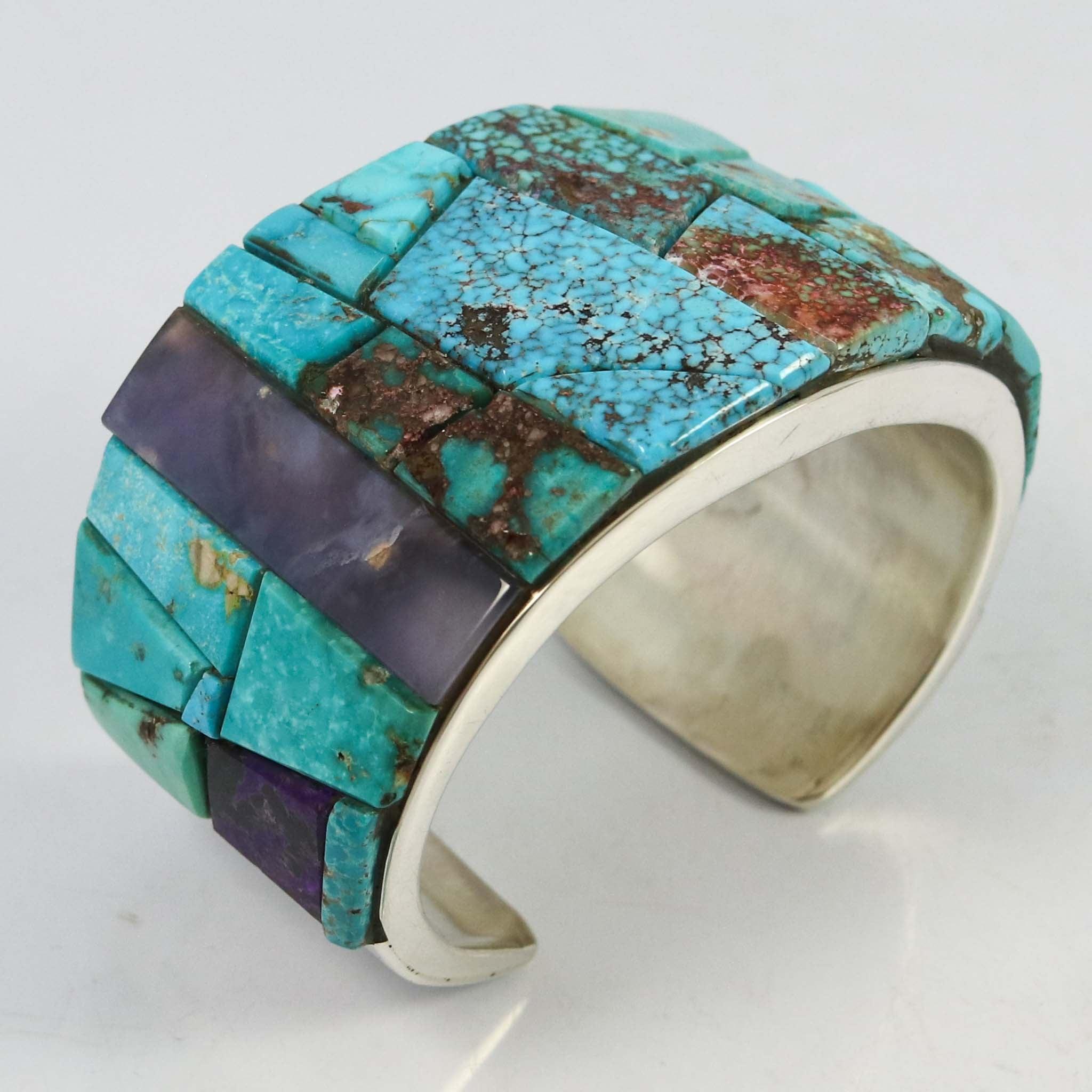 Multi-Stone Inlay Cuff - Image 4