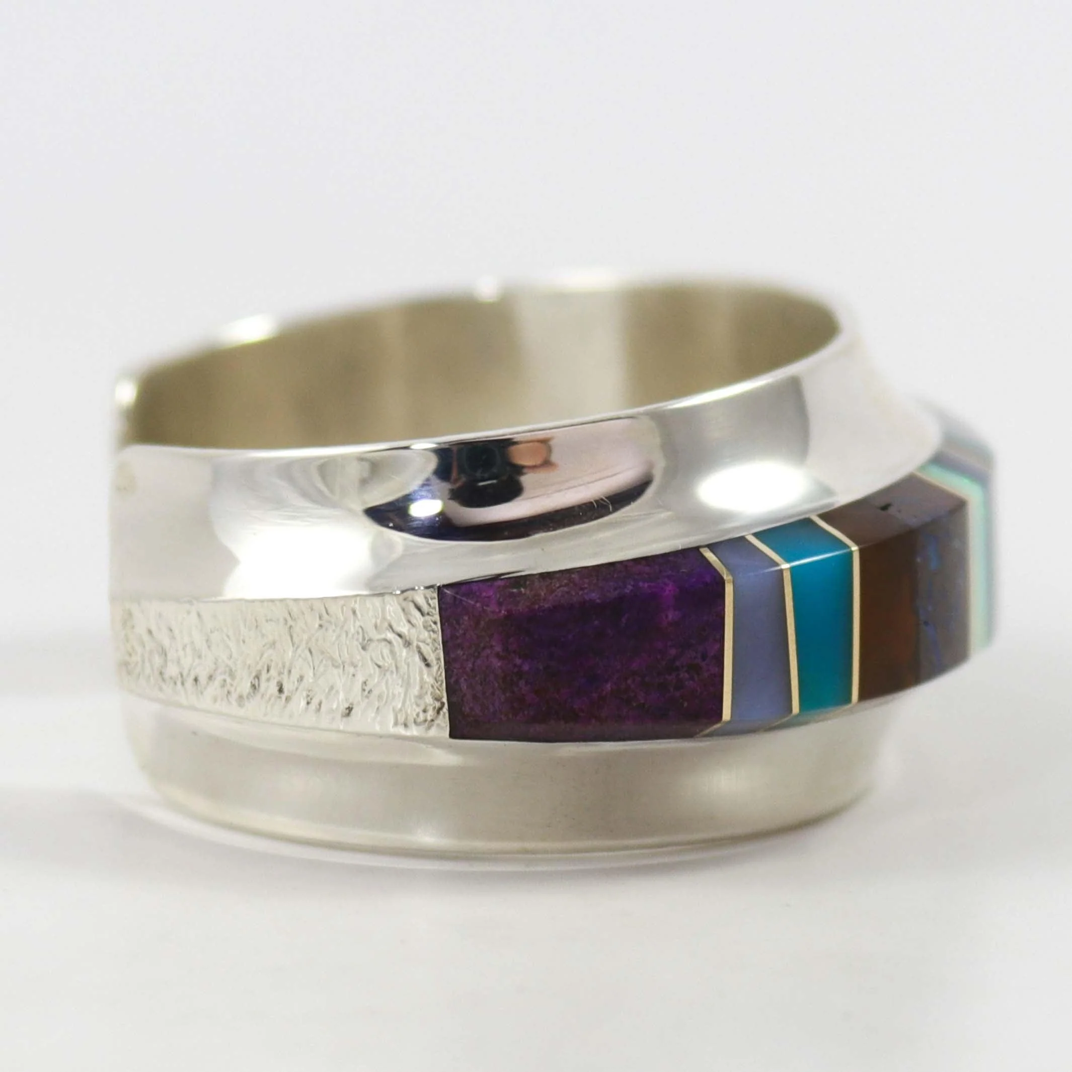 Multi-Stone Inlay Cuff - Image 5