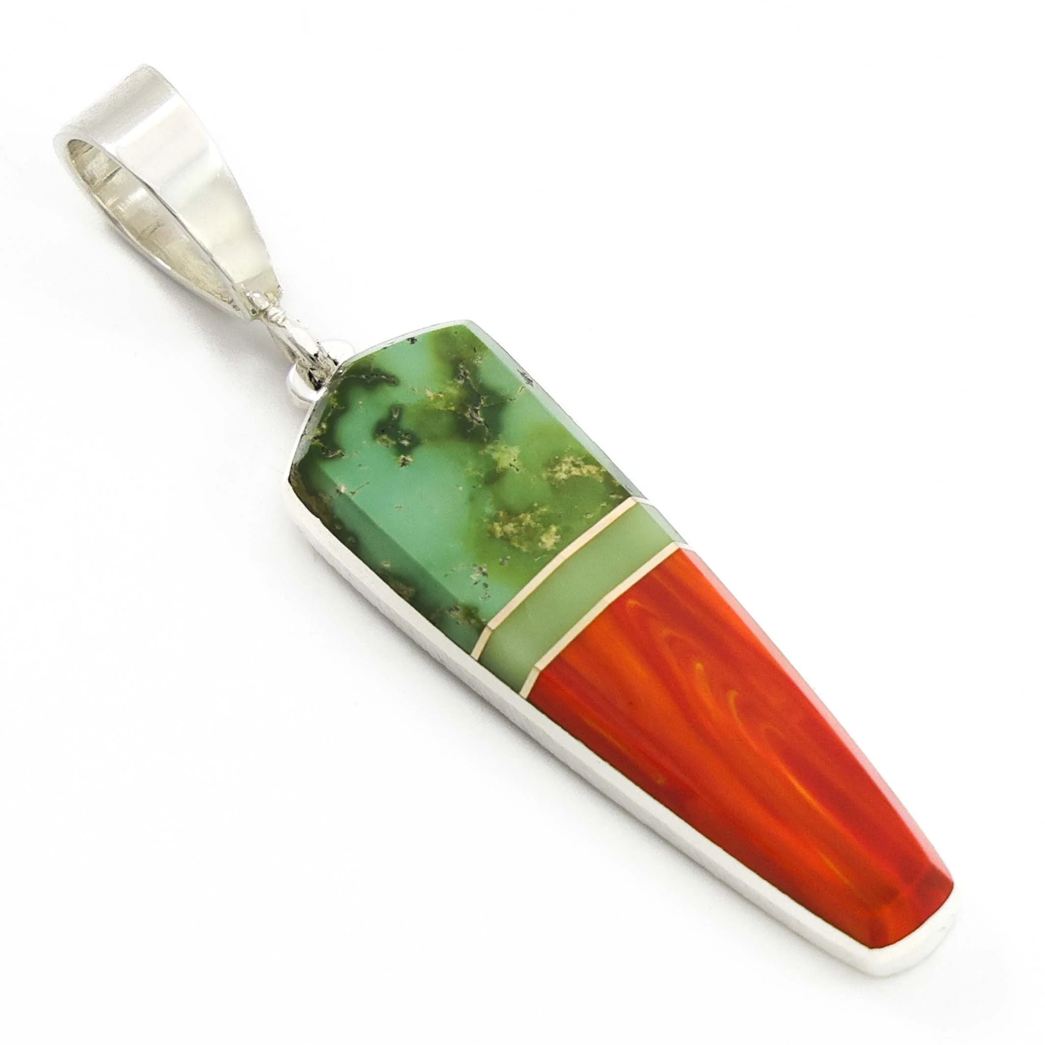 Multi-Stone Inlay Pendant - Image 2