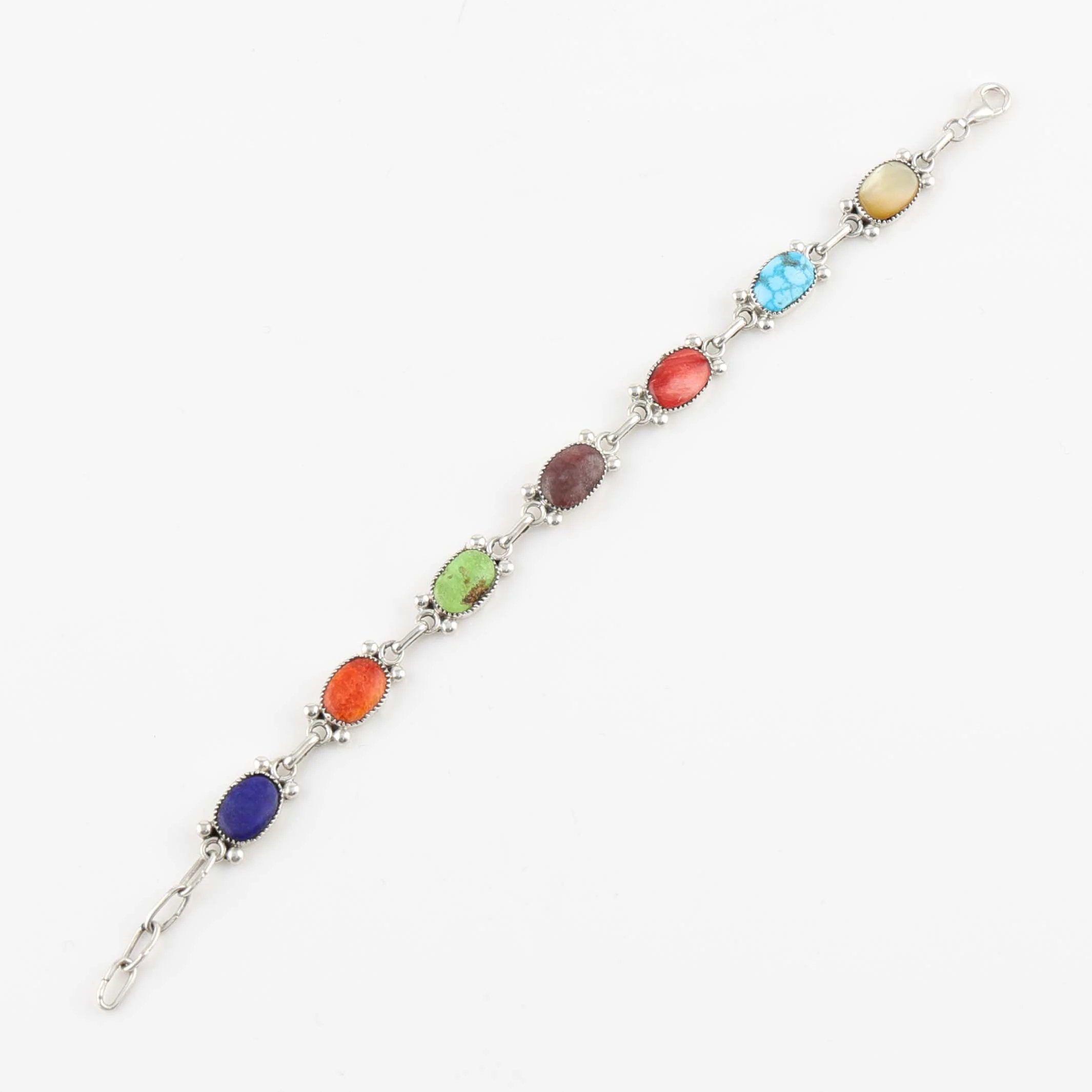 Multi-Stone Link Bracelet - Image 4