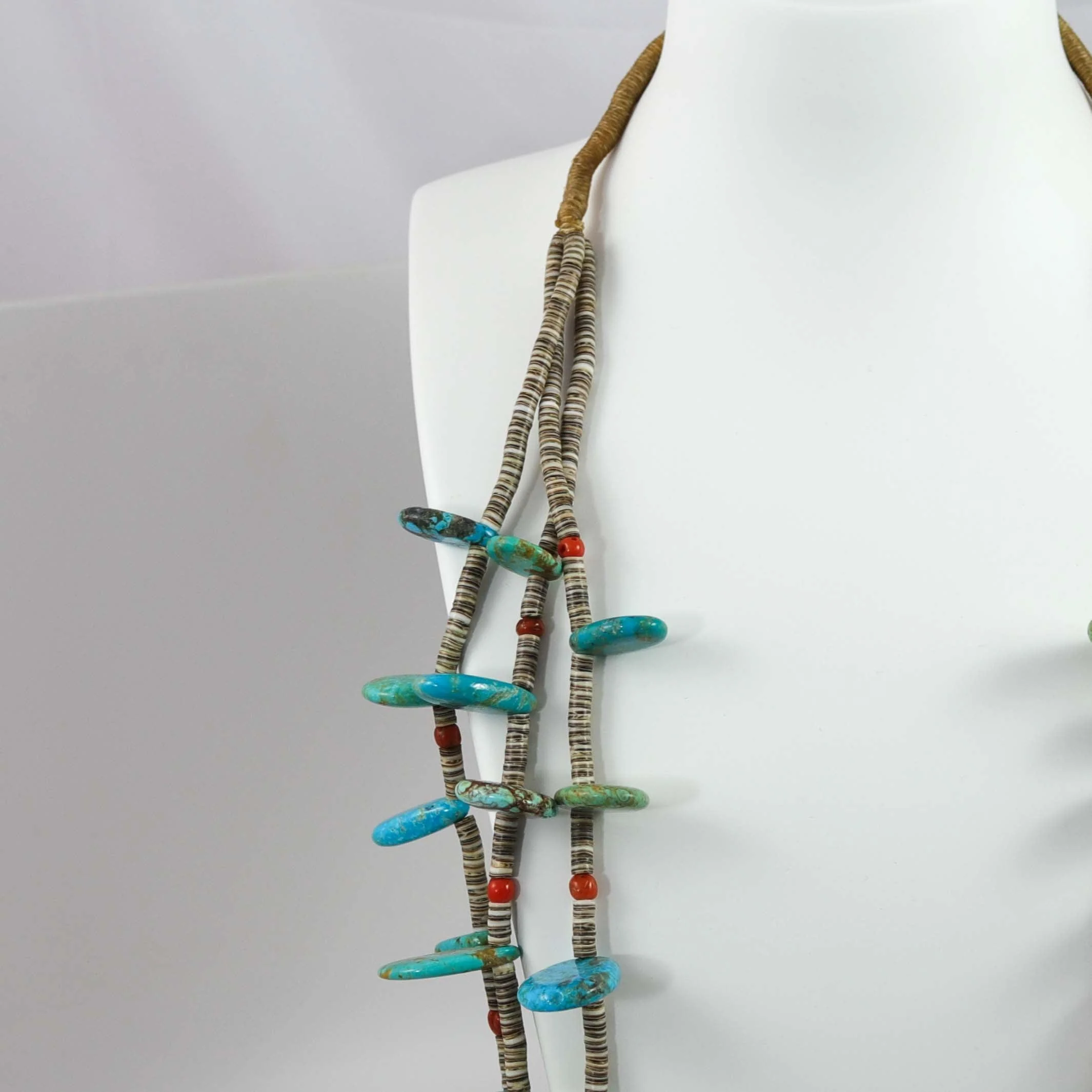 Multi-Stone Tab Necklace - Image 3