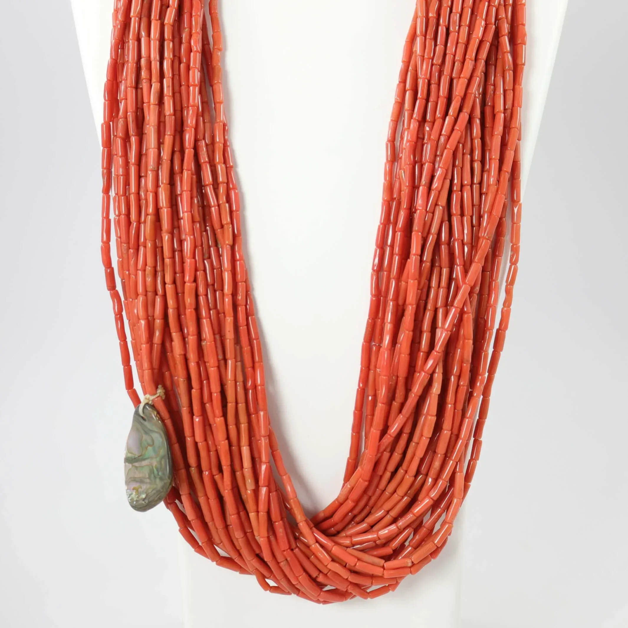 Multi-Strand Coral Necklace - Image 2