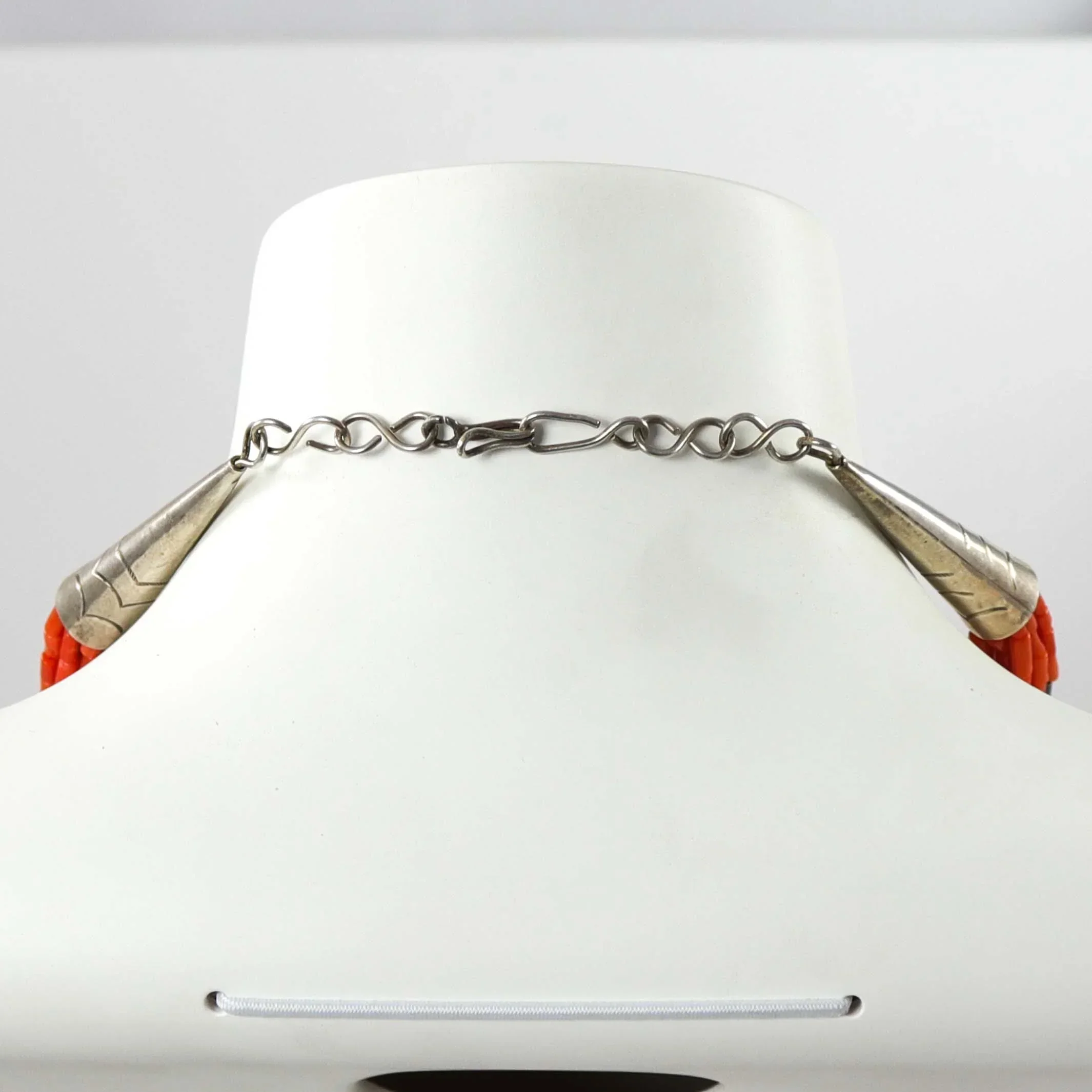 Multi-Strand Coral Necklace - Image 5