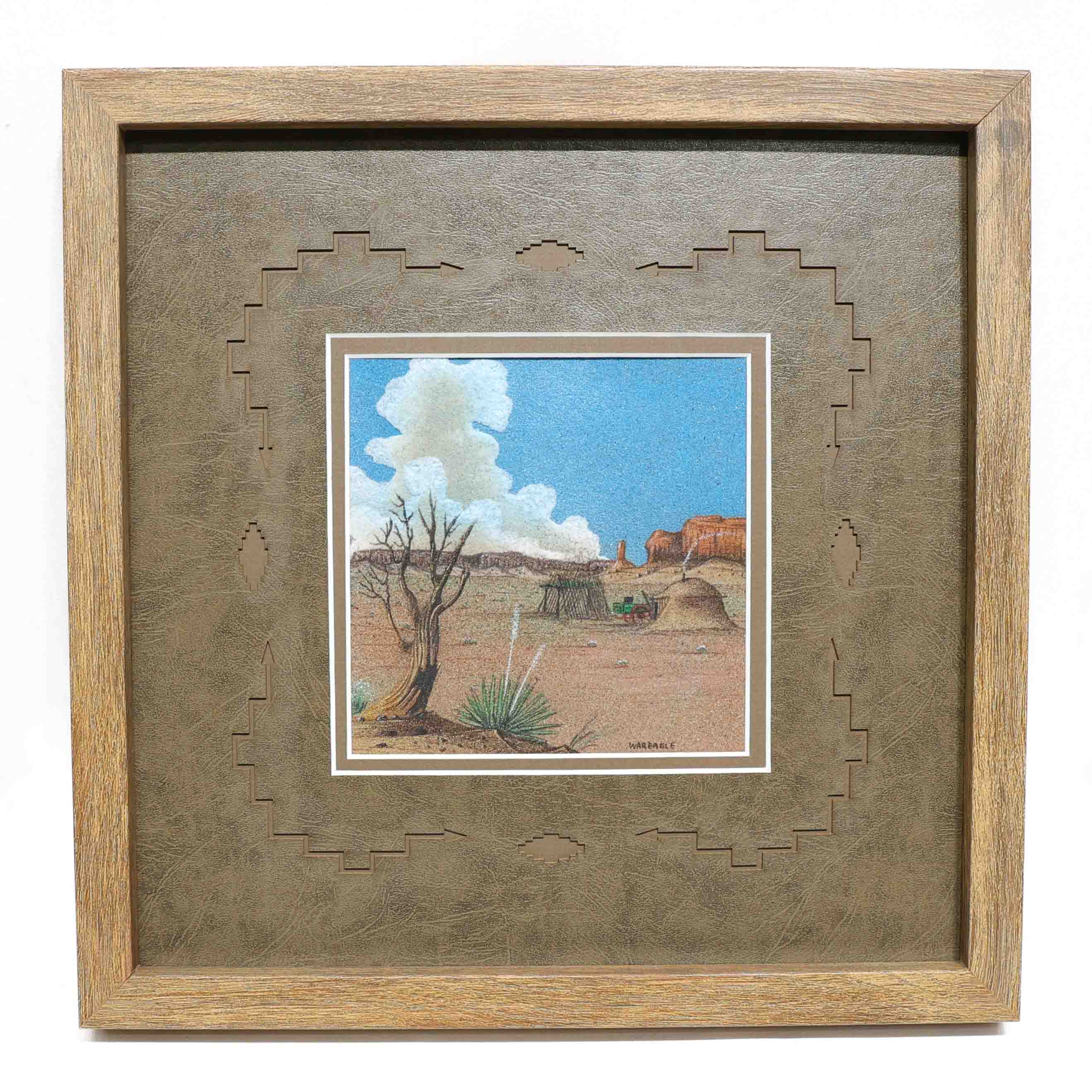 Navajo Landscape Sandpainting
