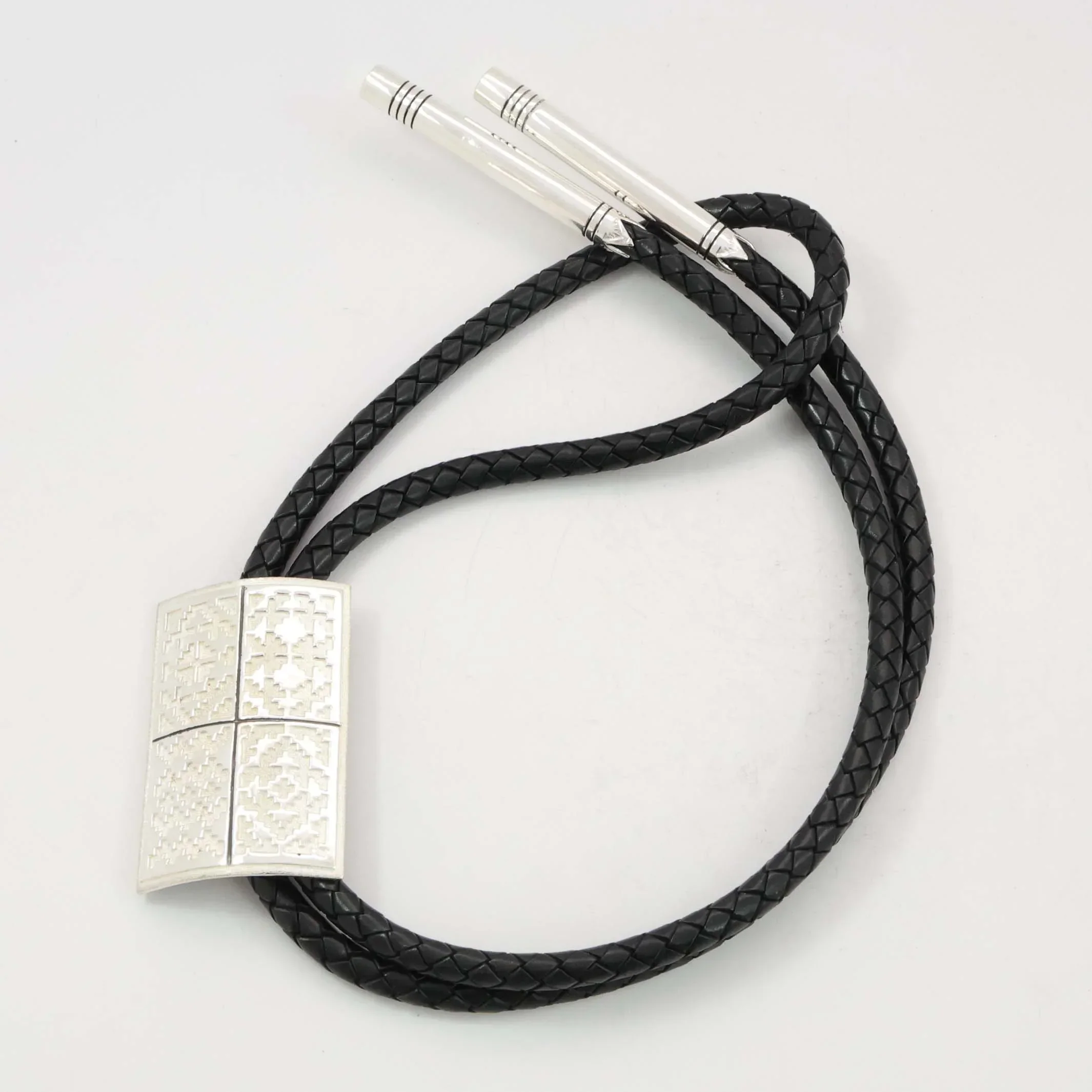 Navajo Rug Bola Tie - Image 2