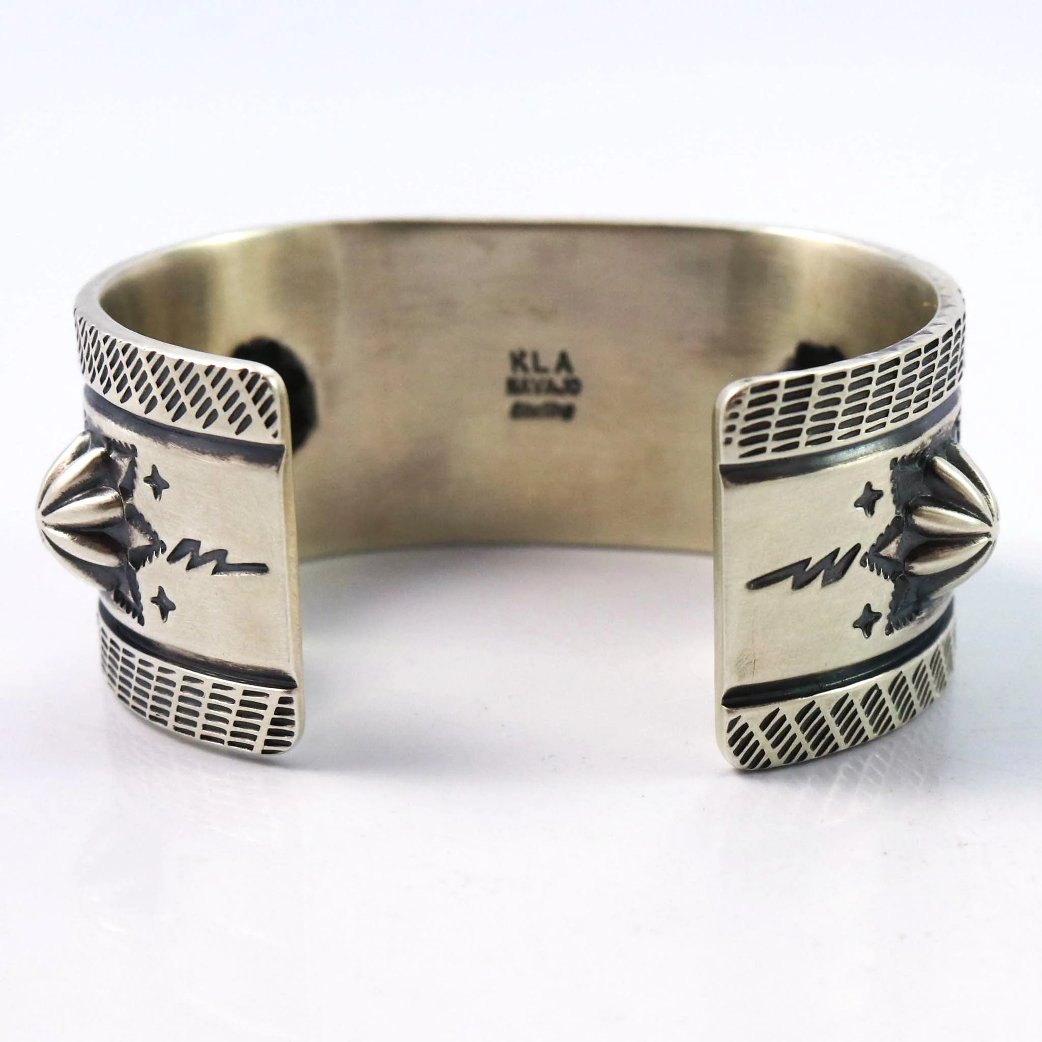 Number Eight Turquoise Cuff - Image 4