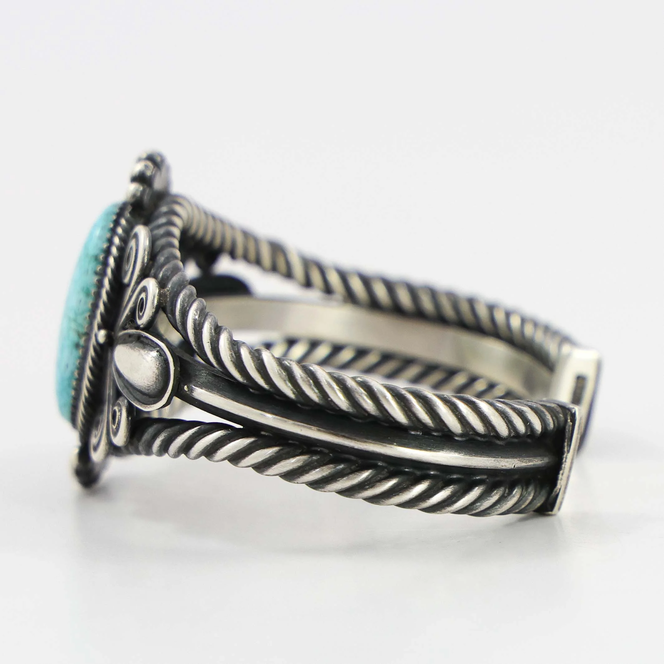 Number Eight Turquoise Cuff - Image 4