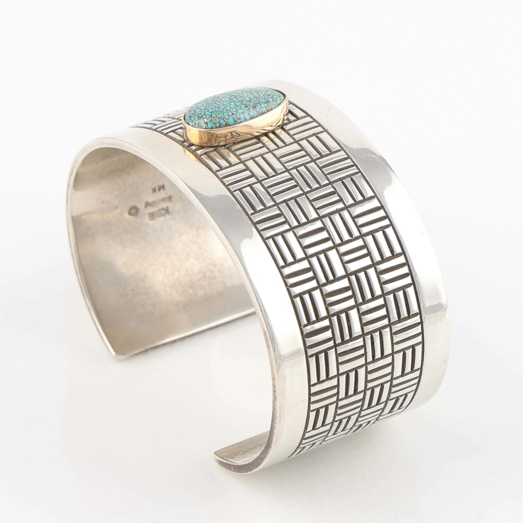 Number Eight Turquoise Cuff - Image 3