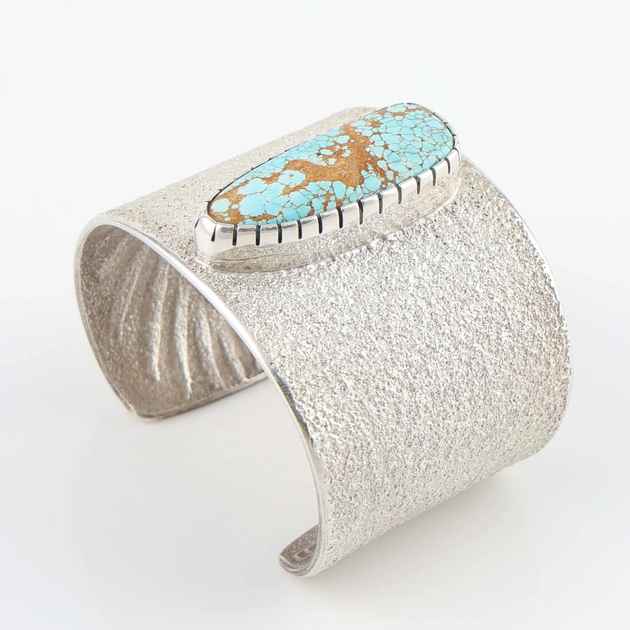 Number Eight Turquoise Cuff - Image 3