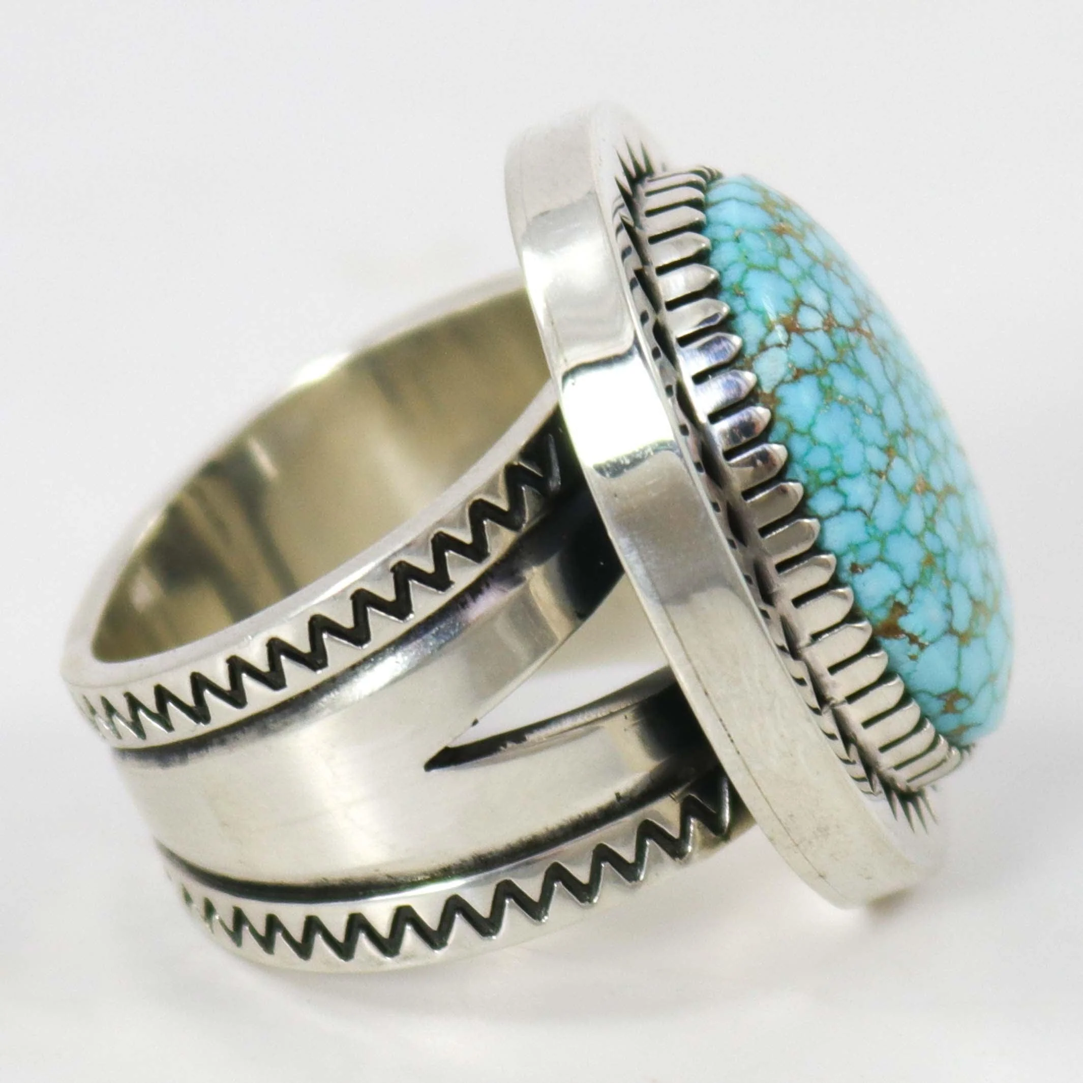 Number Eight Turquoise Ring - Image 3