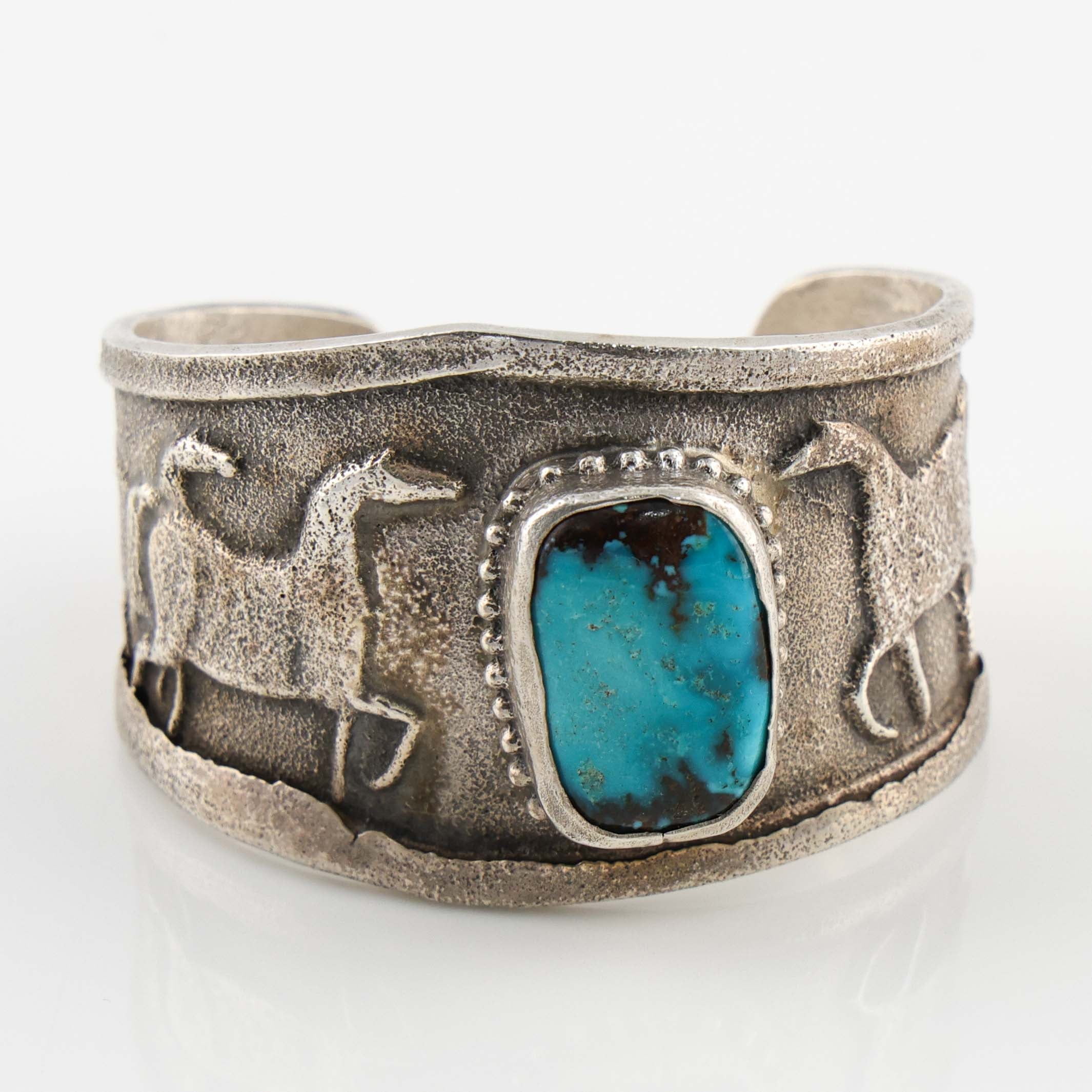 Pilot Mountain Turquoise Cuff - Image 2