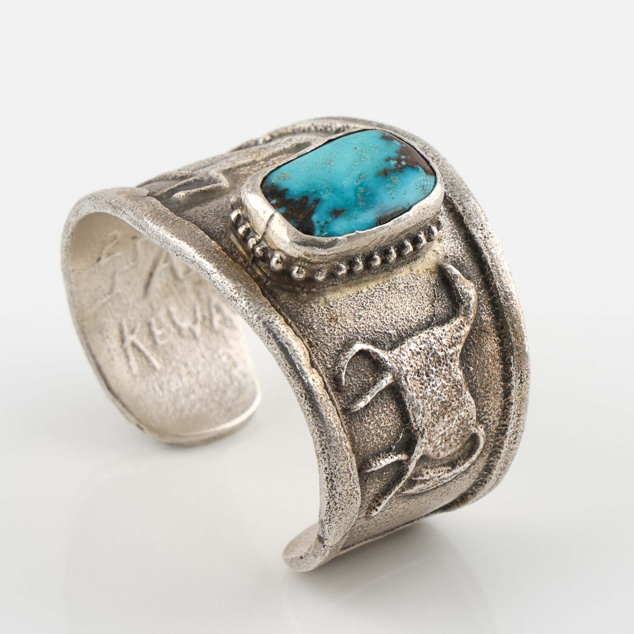 Pilot Mountain Turquoise Cuff - Image 3