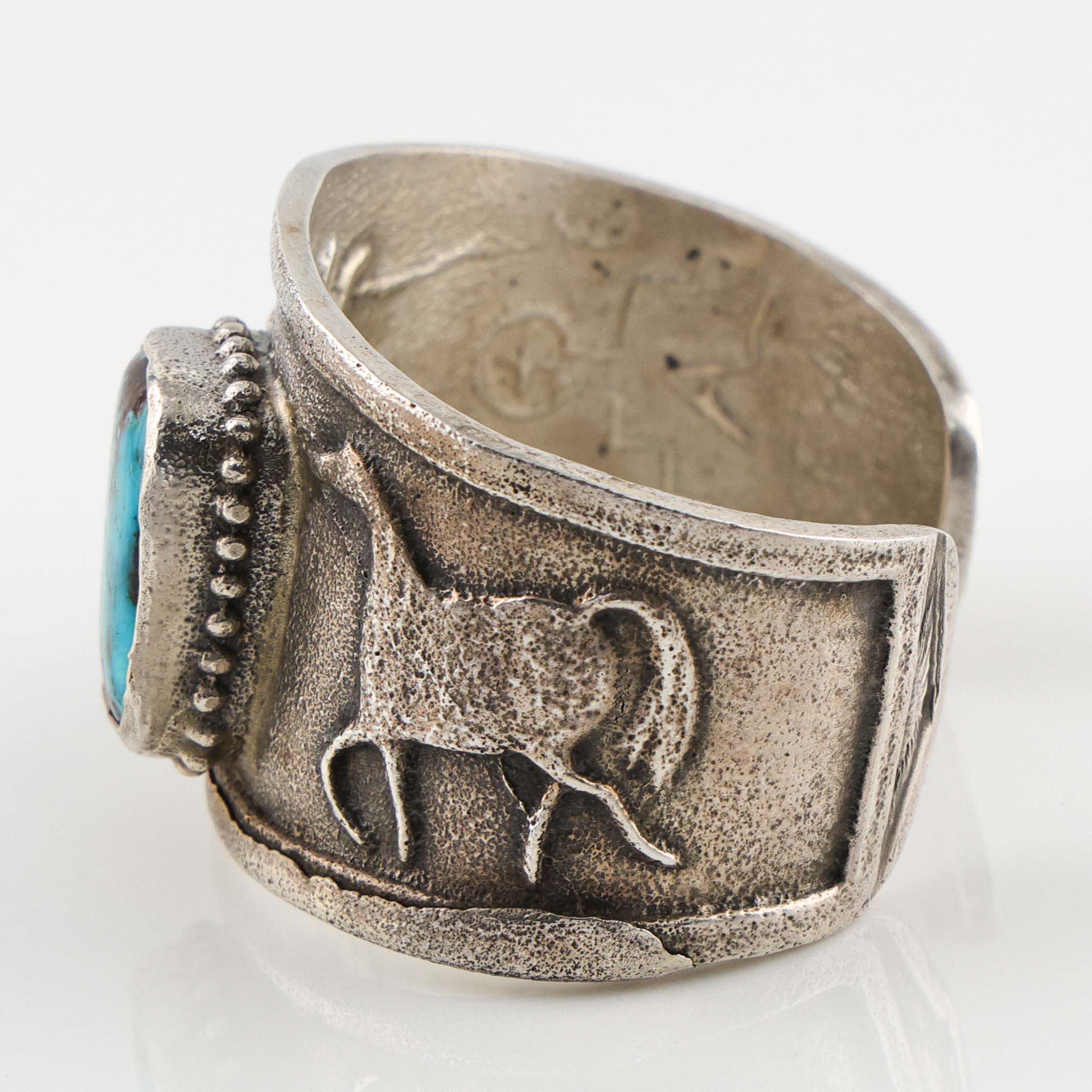 Pilot Mountain Turquoise Cuff - Image 4