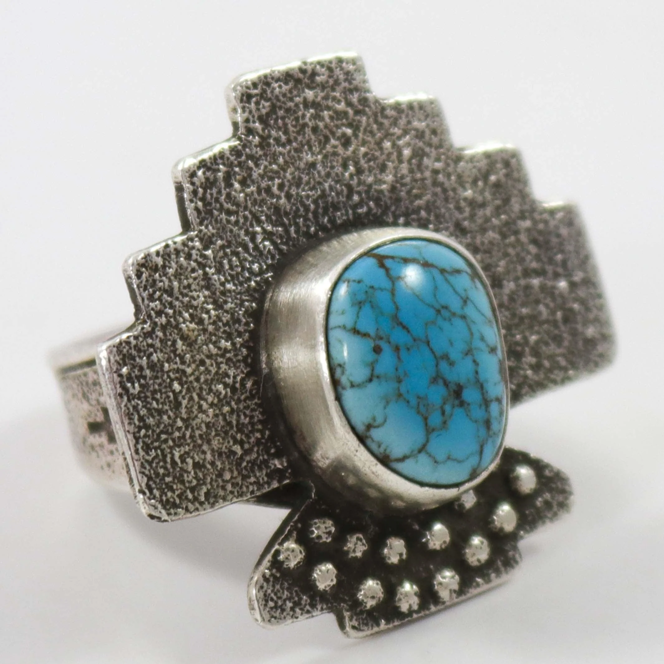 Pilot Mountain Turquoise Ring - Image 2