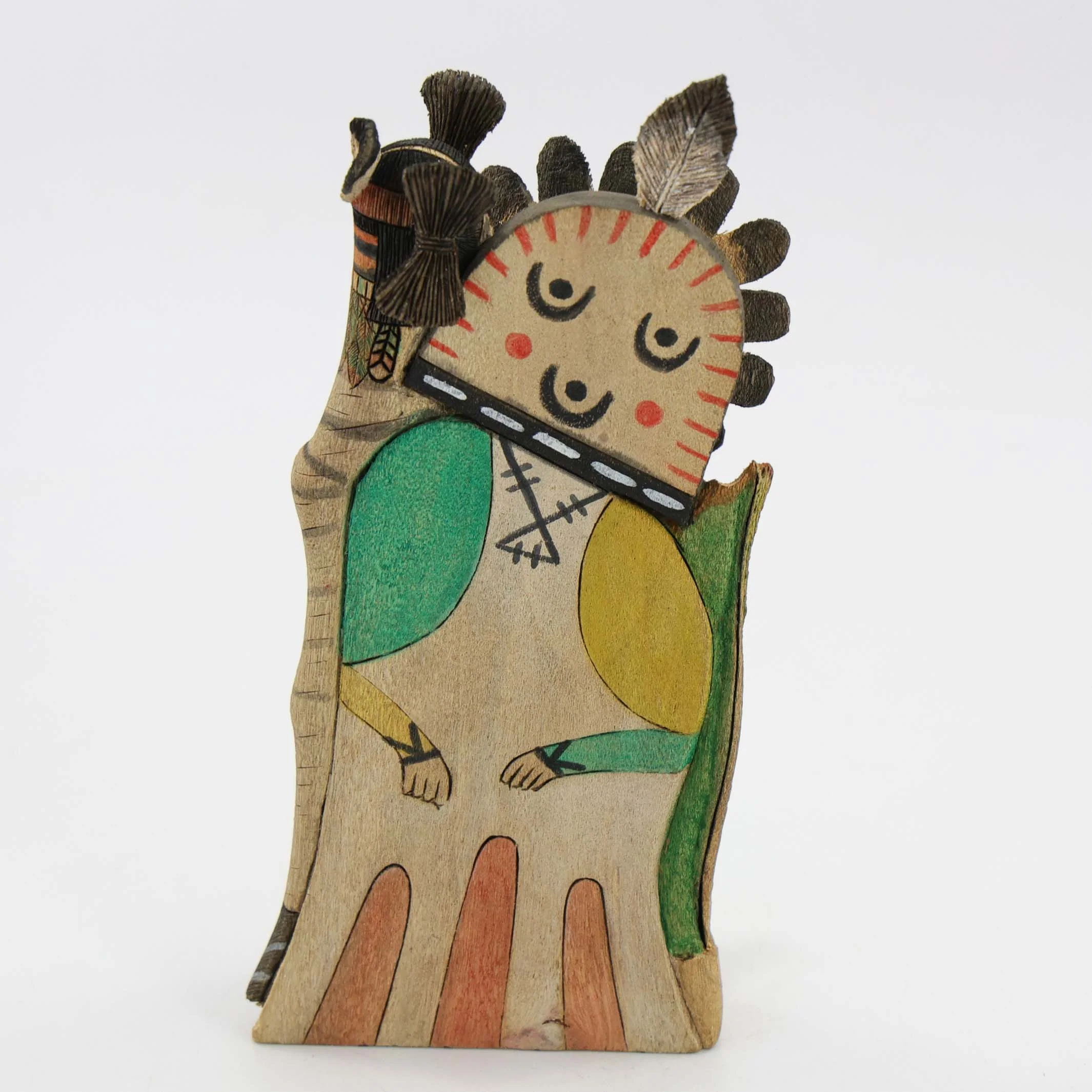 Reversible Kachina Sculpture - Image 4