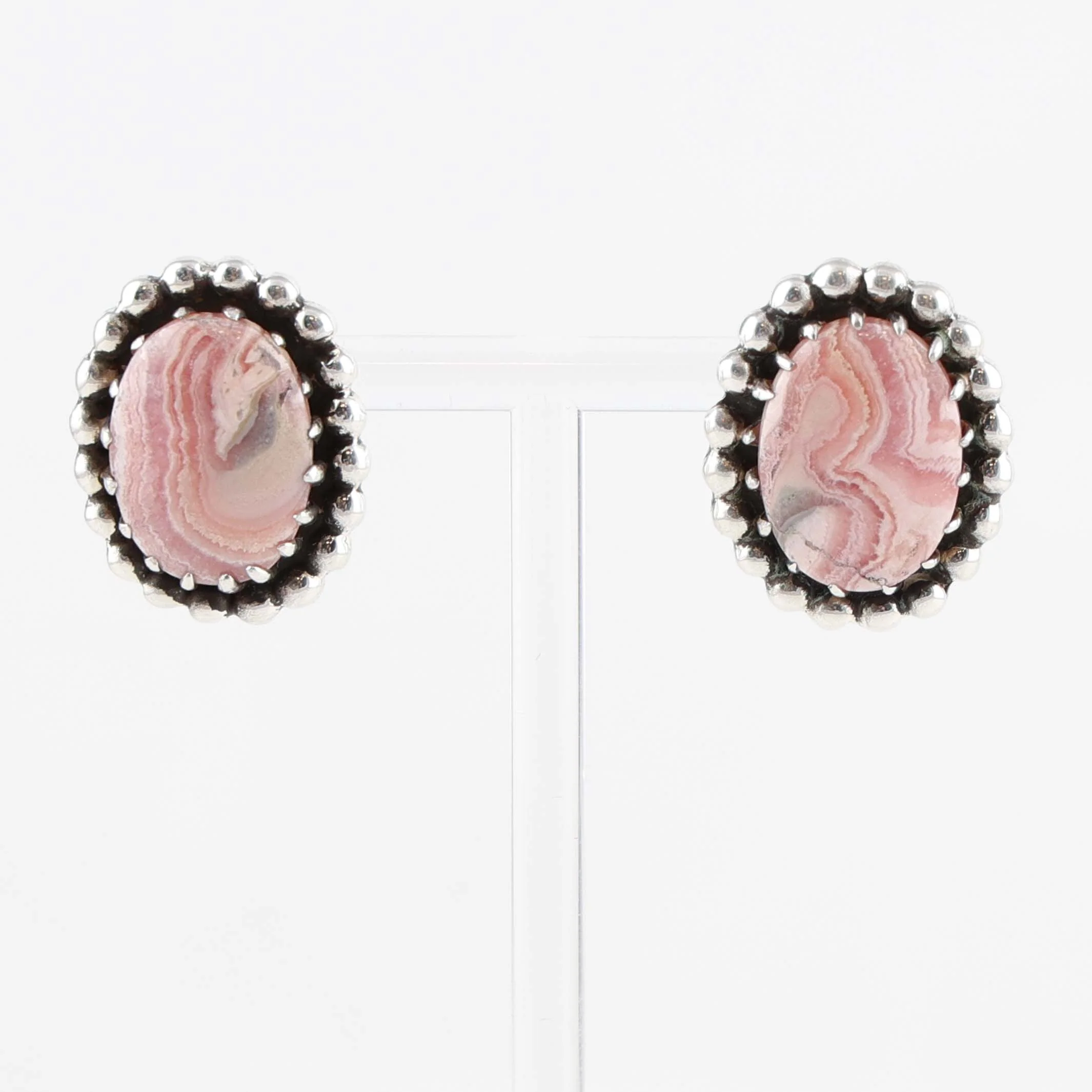Rhodochrosite Earrings