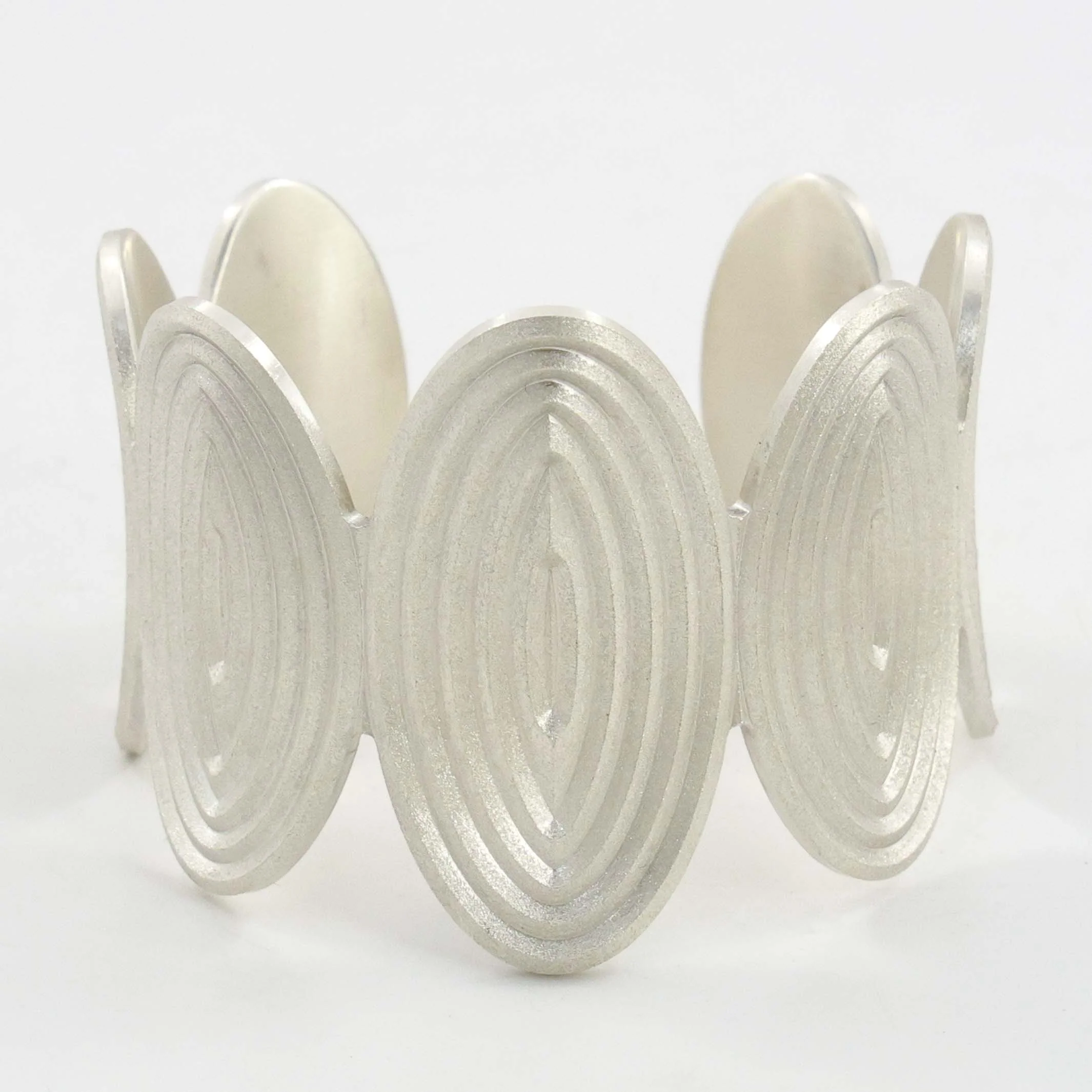 Ripple Ellipse Cuff - Image 2