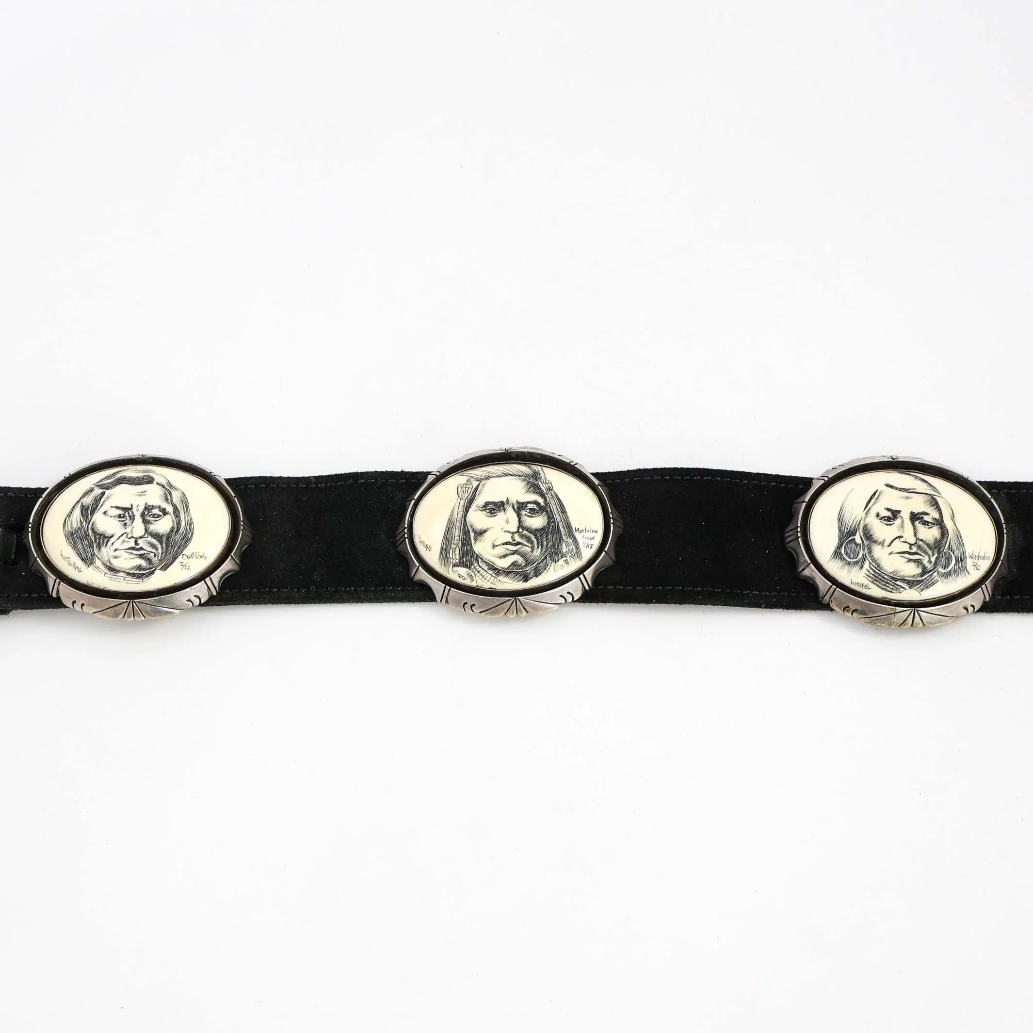 “War Chiefs” Concho Belt - Image 3