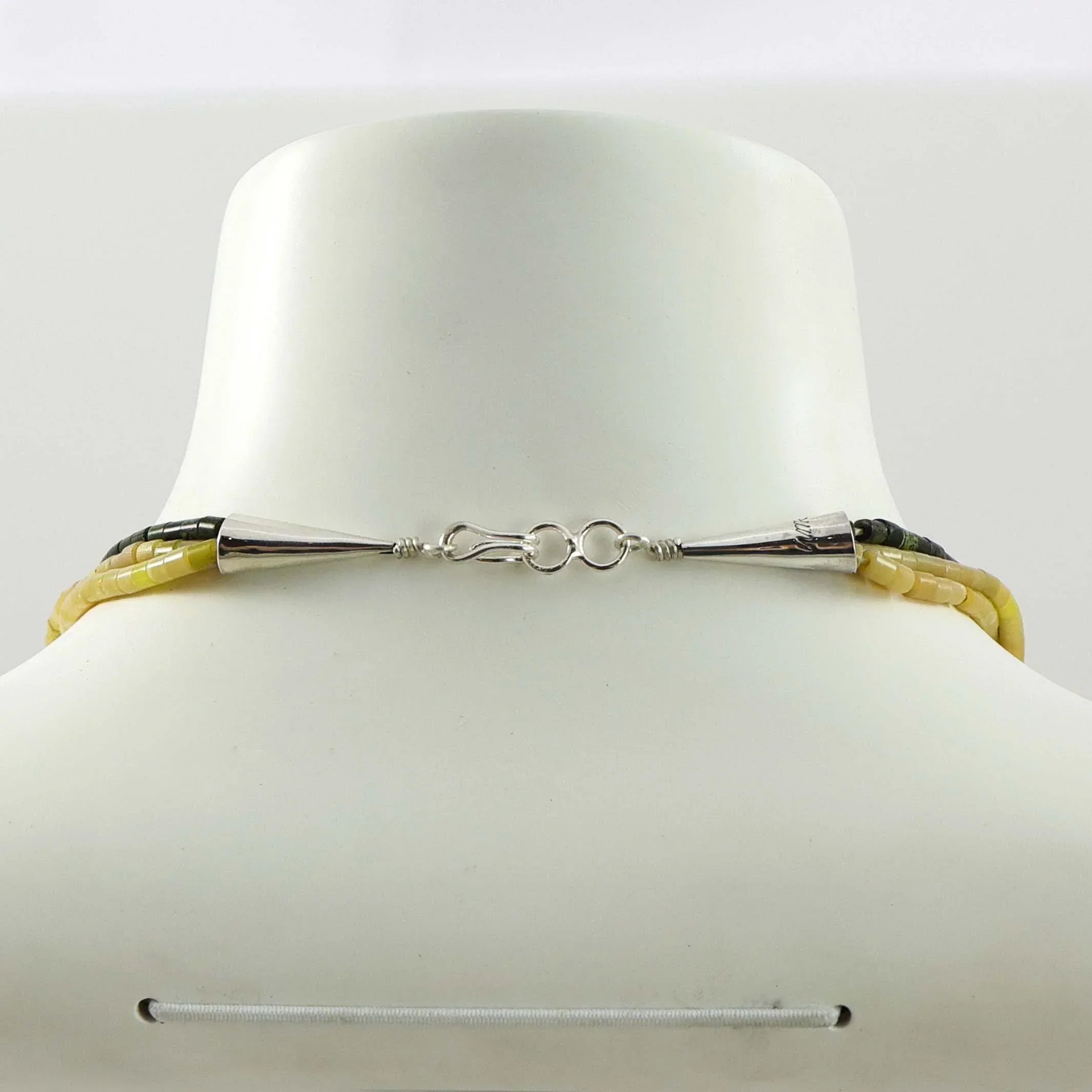 Serpentine Heishi Necklace - Image 5