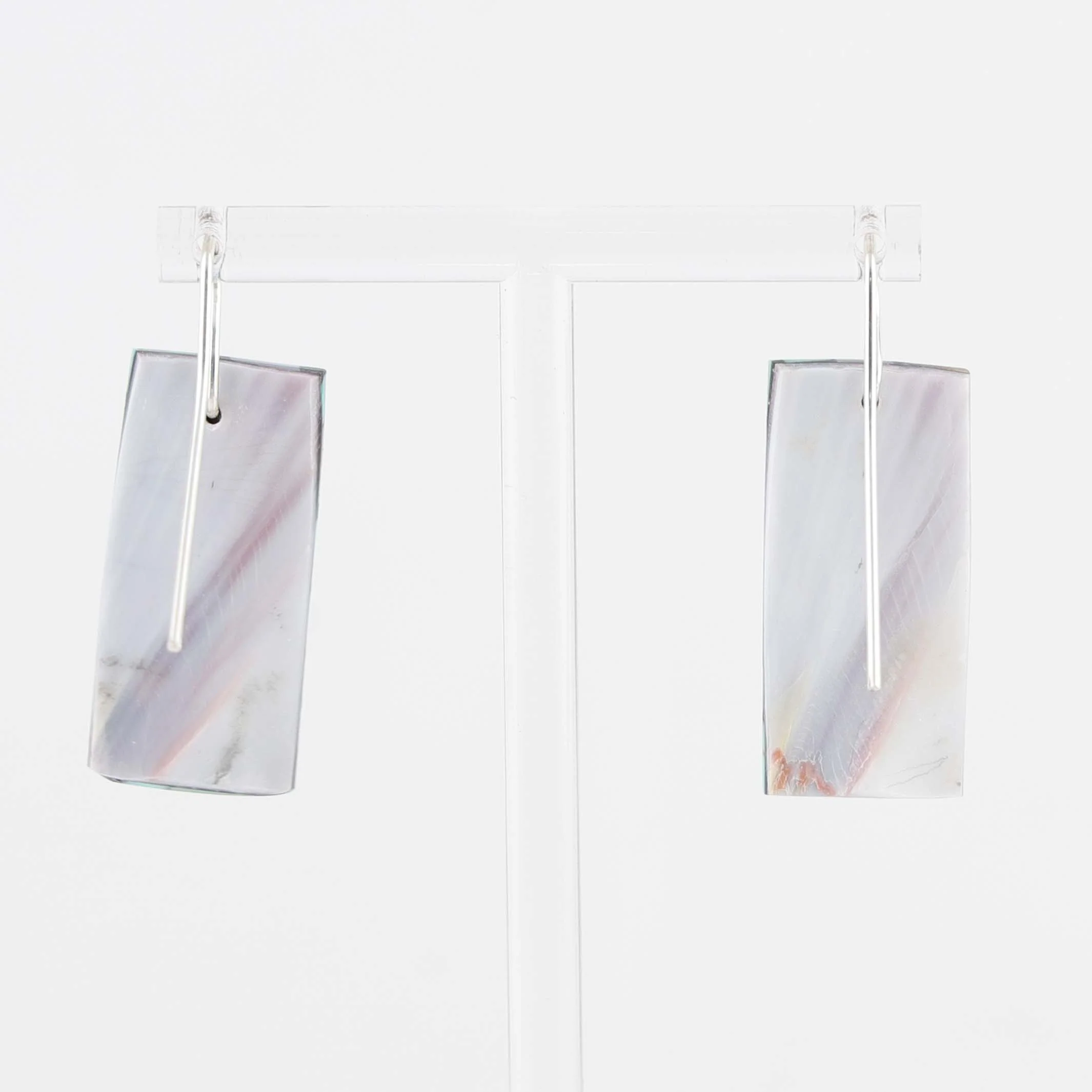 Shell Inlay Earrings - Image 2