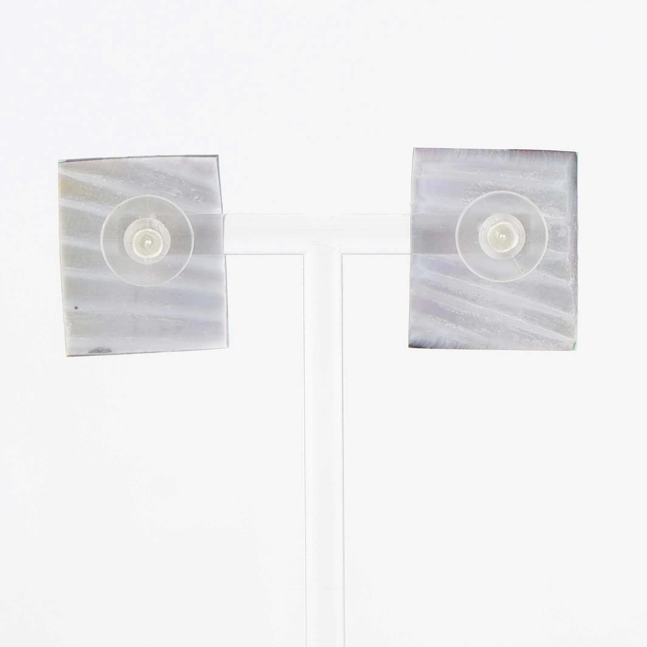 Shell Inlay Earrings - Image 2