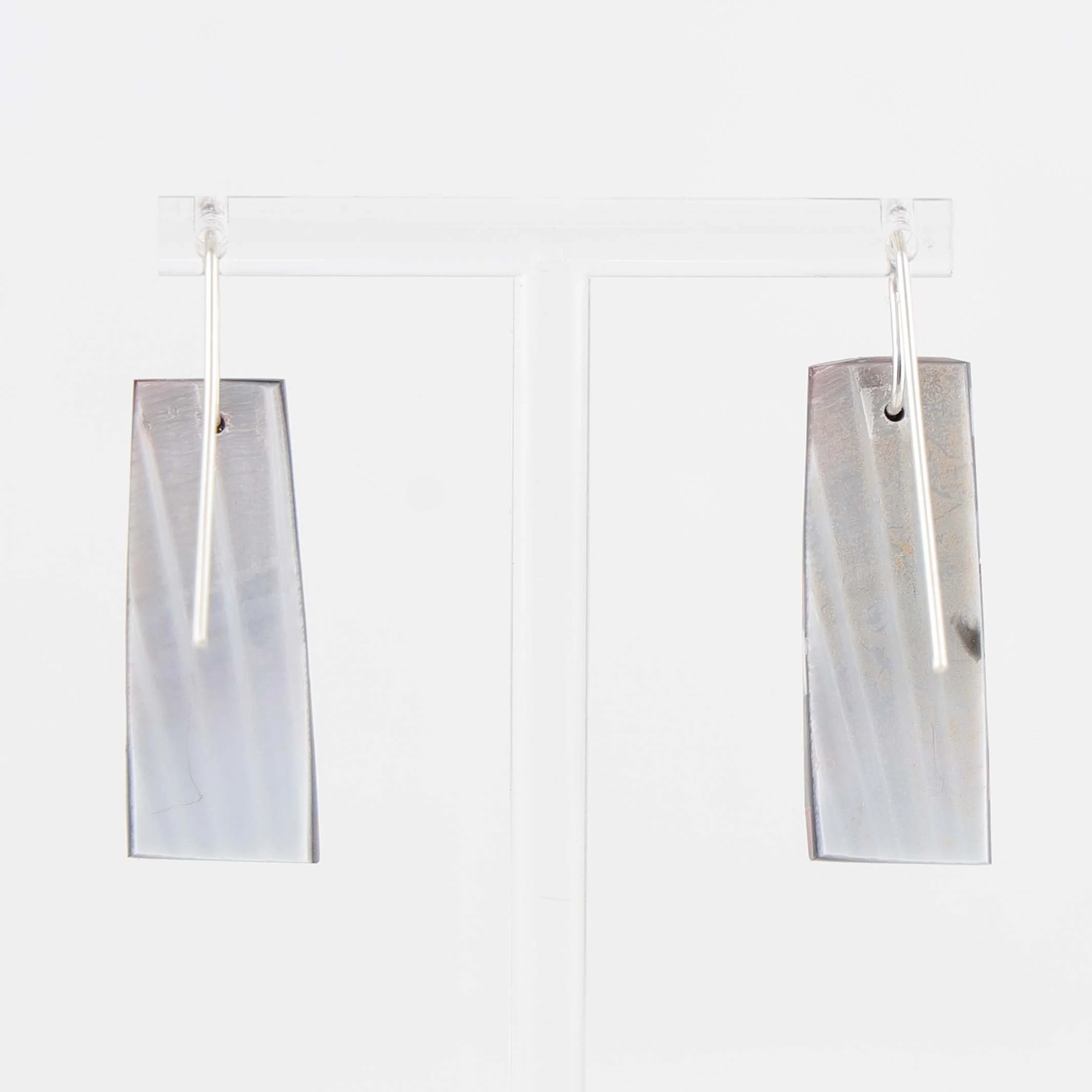 Shell Inlay Earrings - Image 2