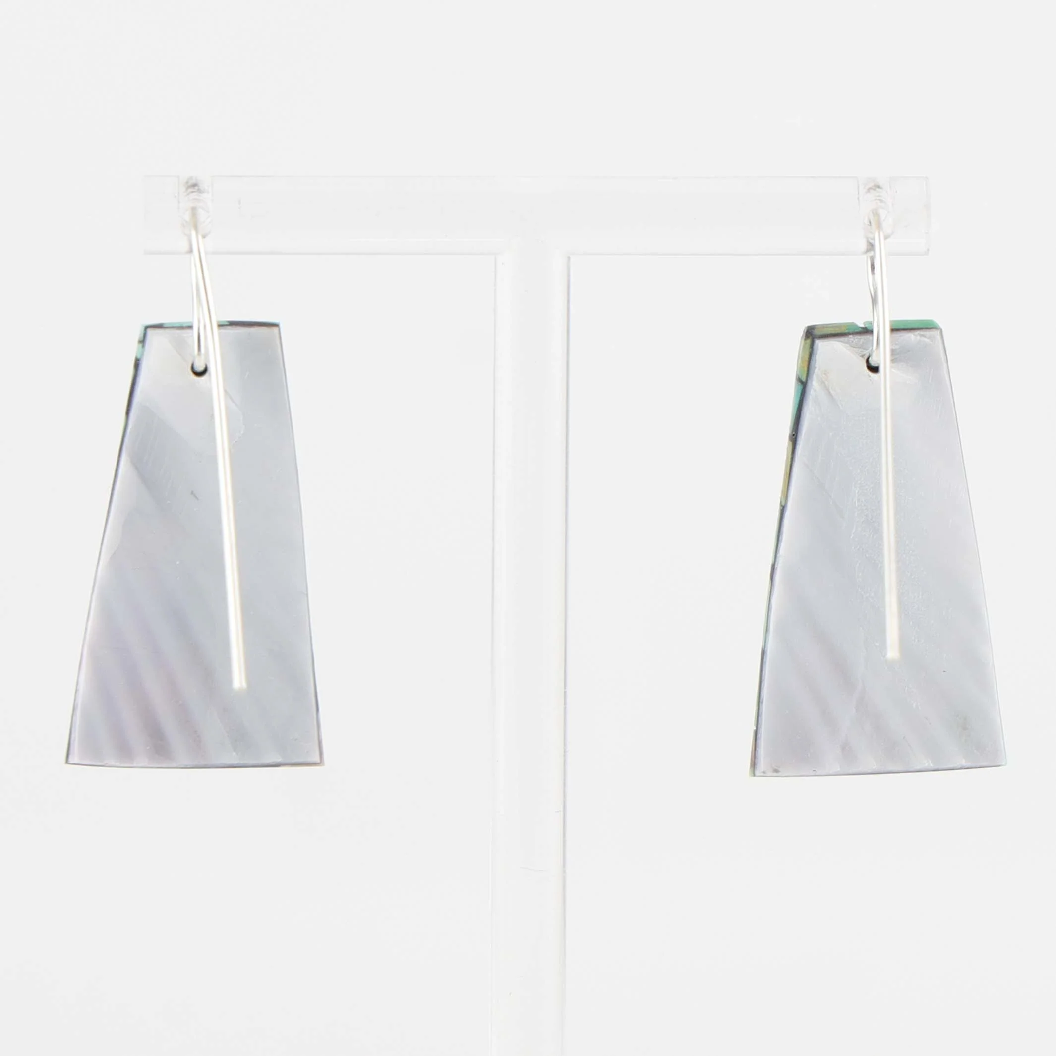 Shell Inlay Earrings - Image 2