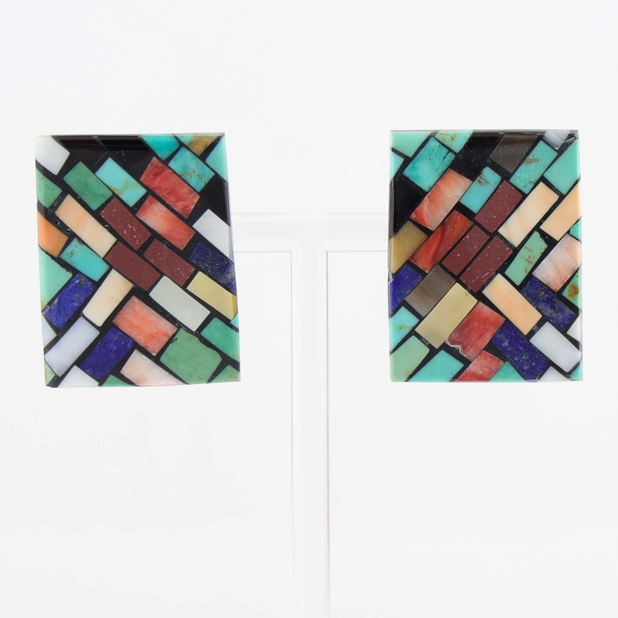 Shell Inlay Earrings