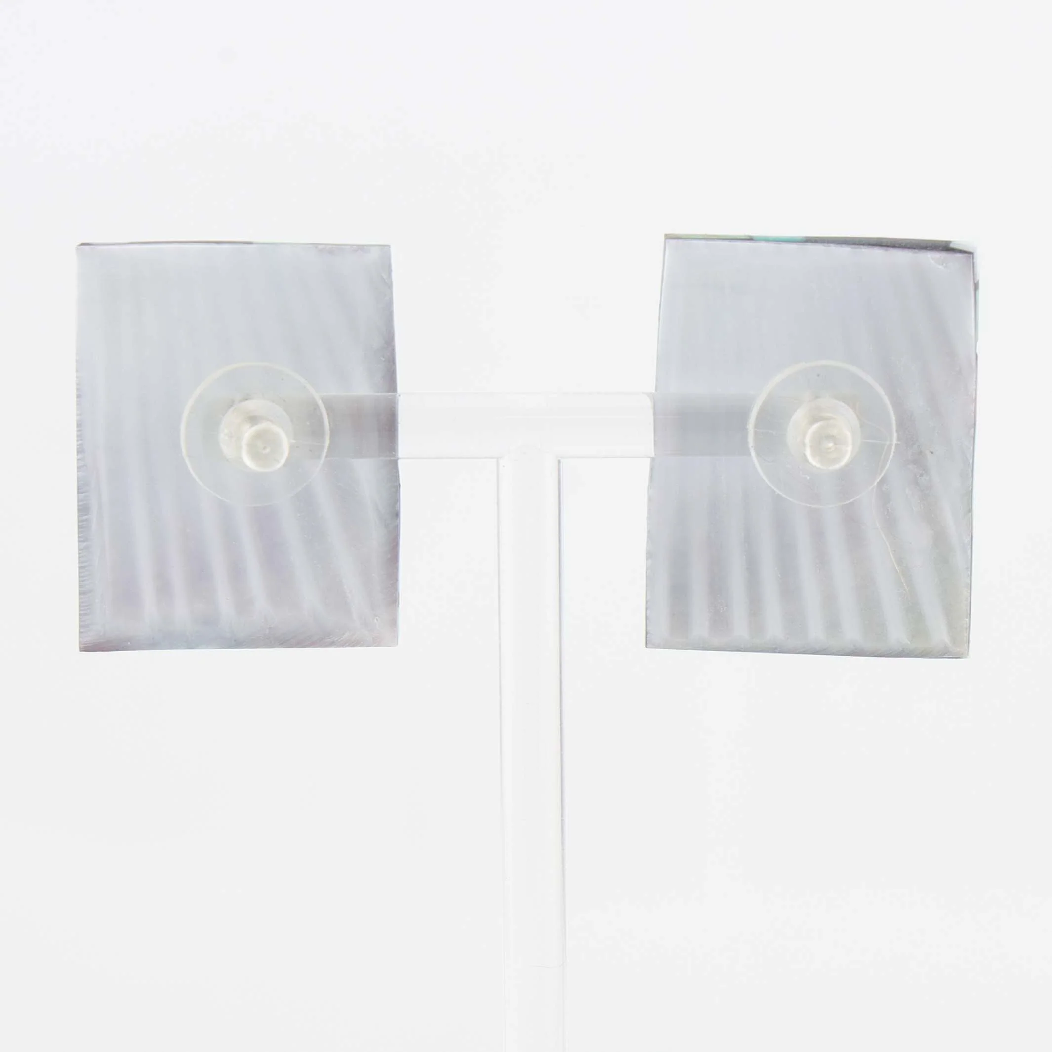 Shell Inlay Earrings - Image 2