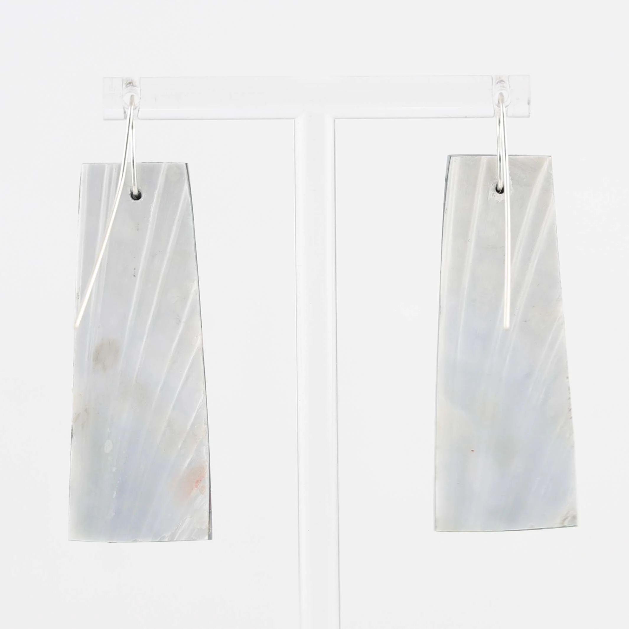 Shell Inlay Earrings - Image 2