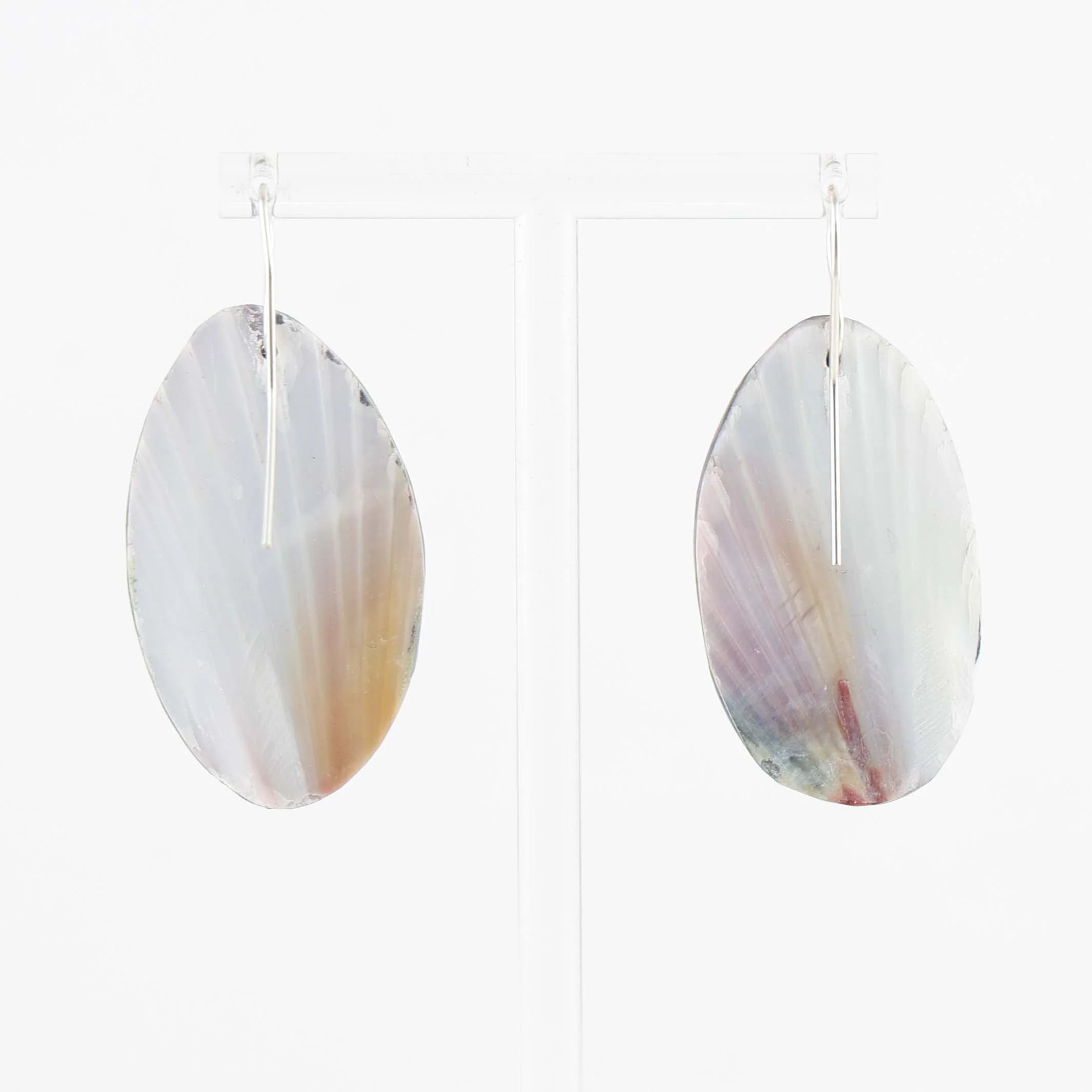 Shell Inlay Earrings - Image 2