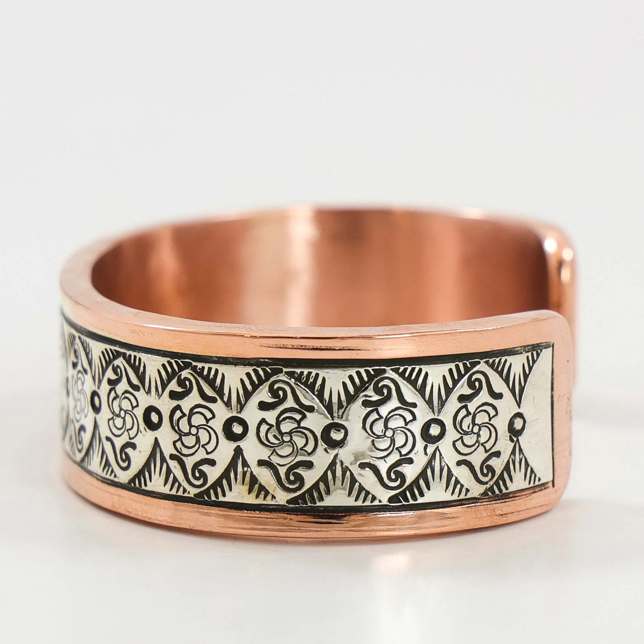 Silver and Copper Cuff - Image 3