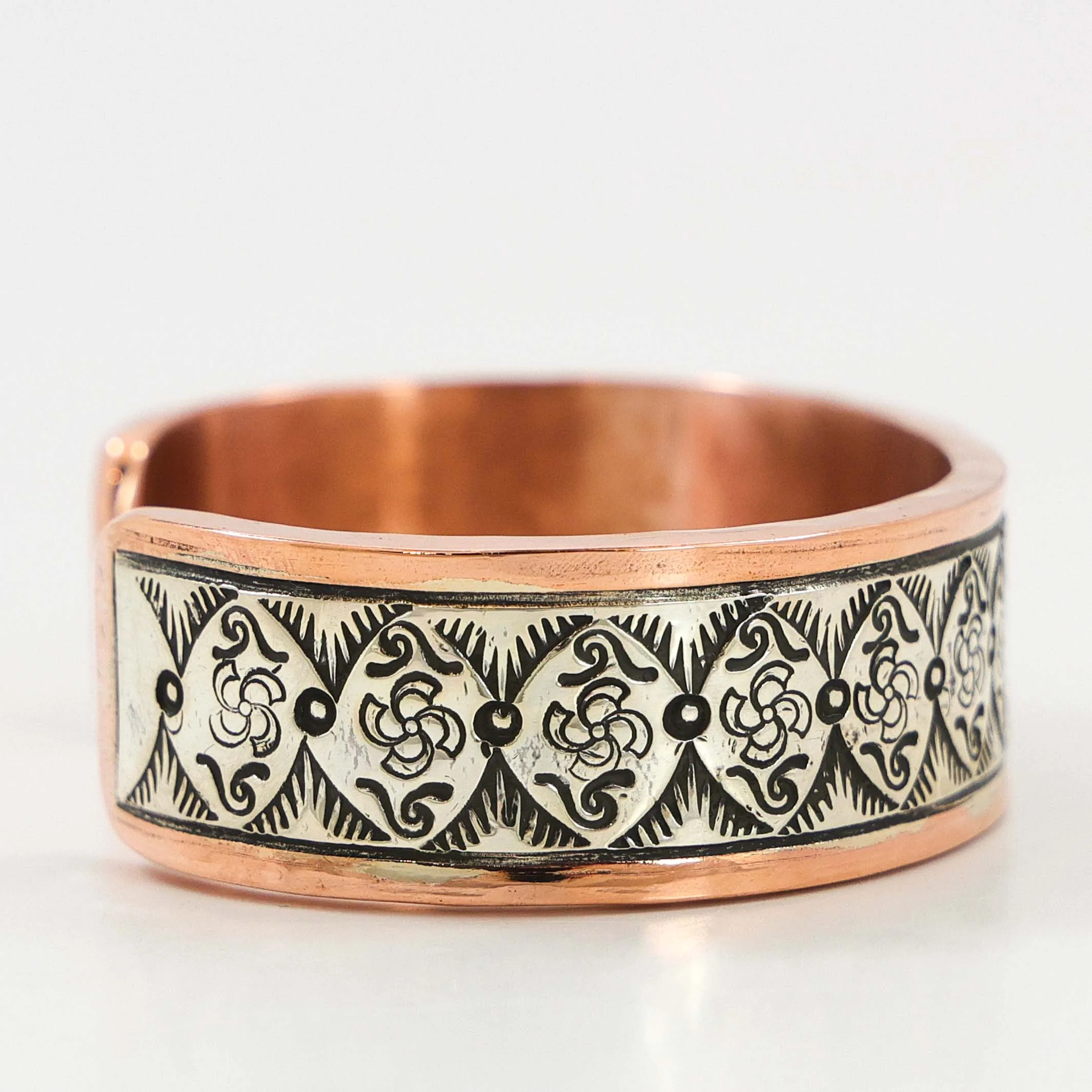 Silver and Copper Cuff - Image 4