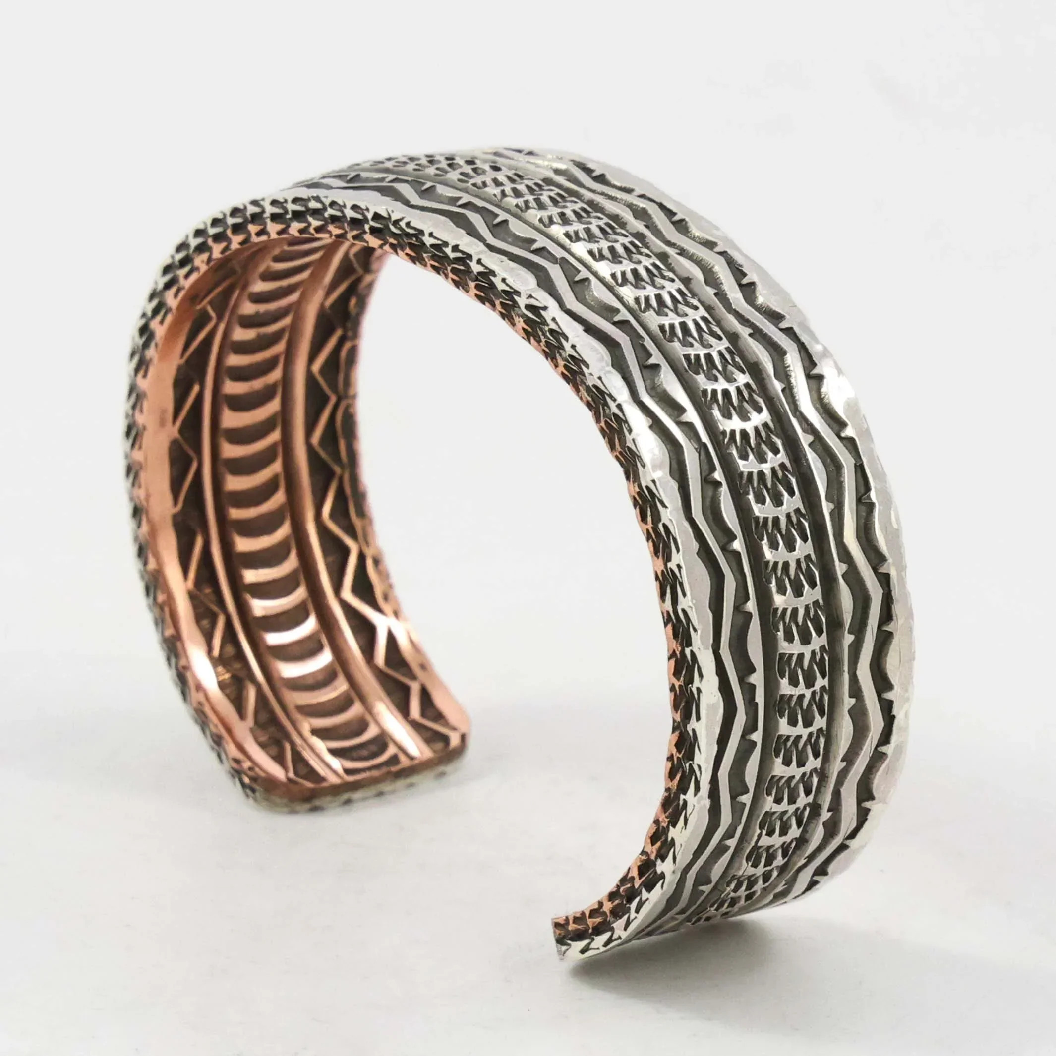 Silver and Copper Cuff - Image 4
