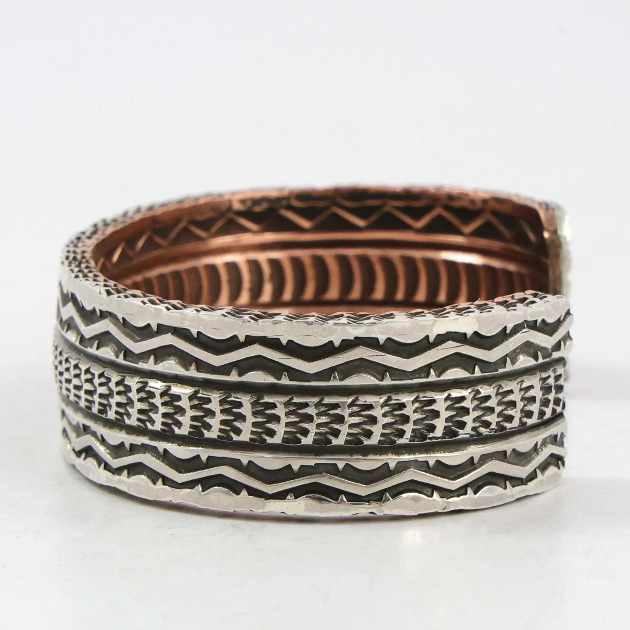 Silver and Copper Cuff - Image 5